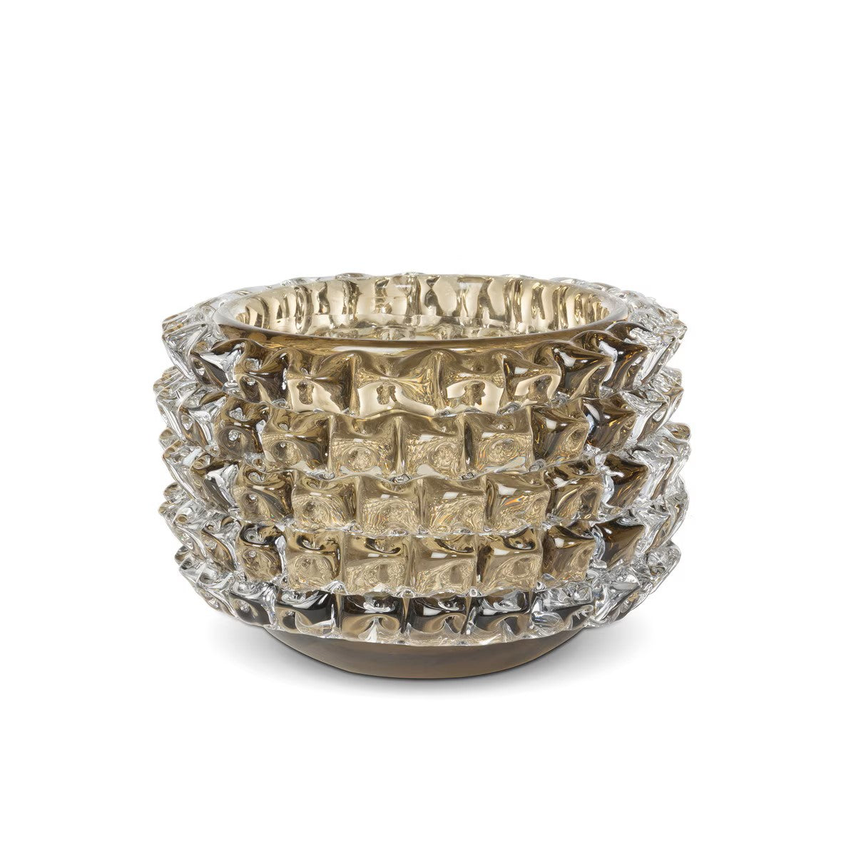 Ella Glass Vase - Pewter