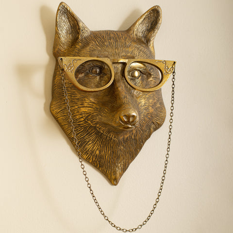 Eloise the Fox Wall Mount Glasses