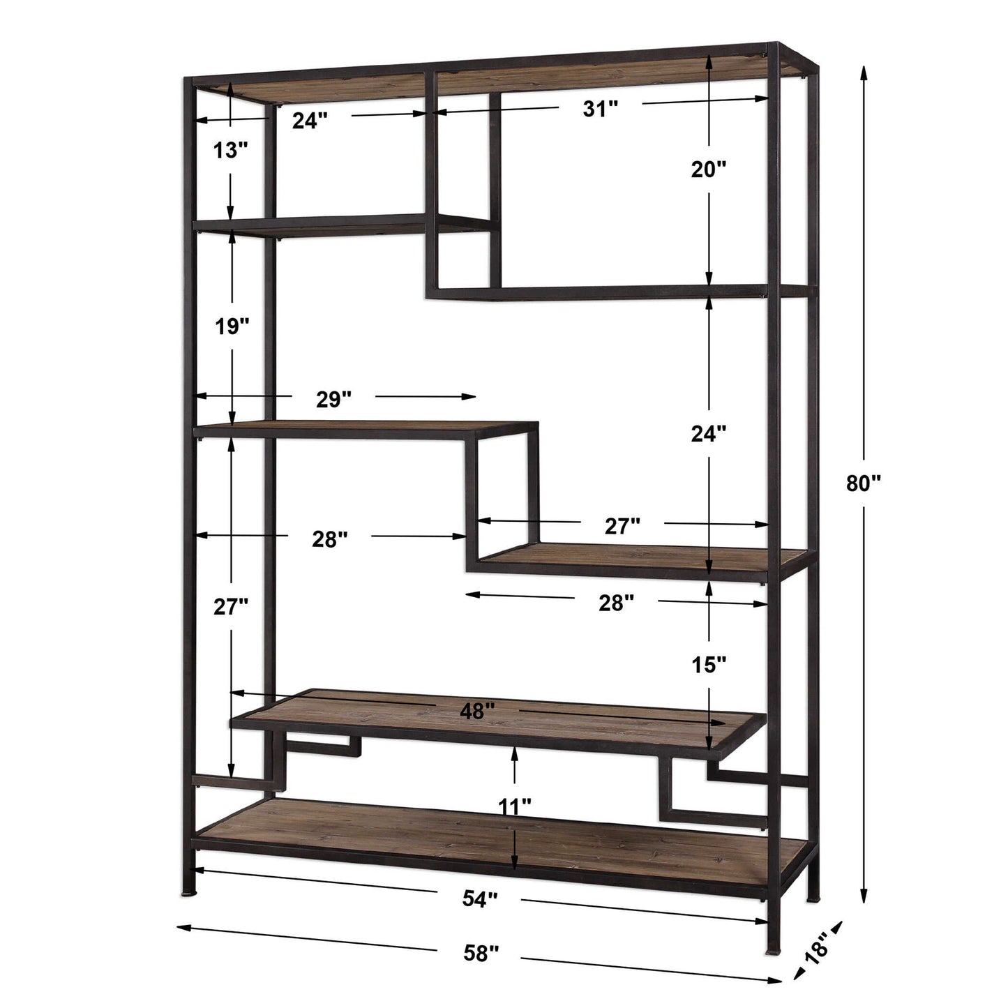 Sherwin Industrial Etagere