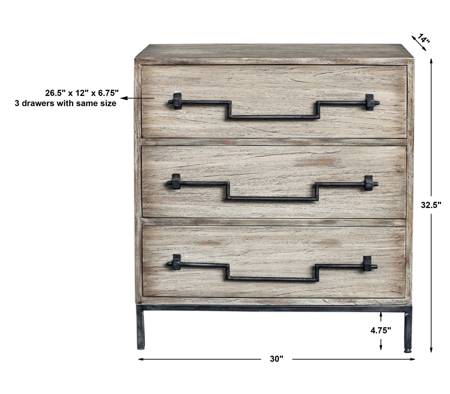 Jory Aged Ivory Accent Chest