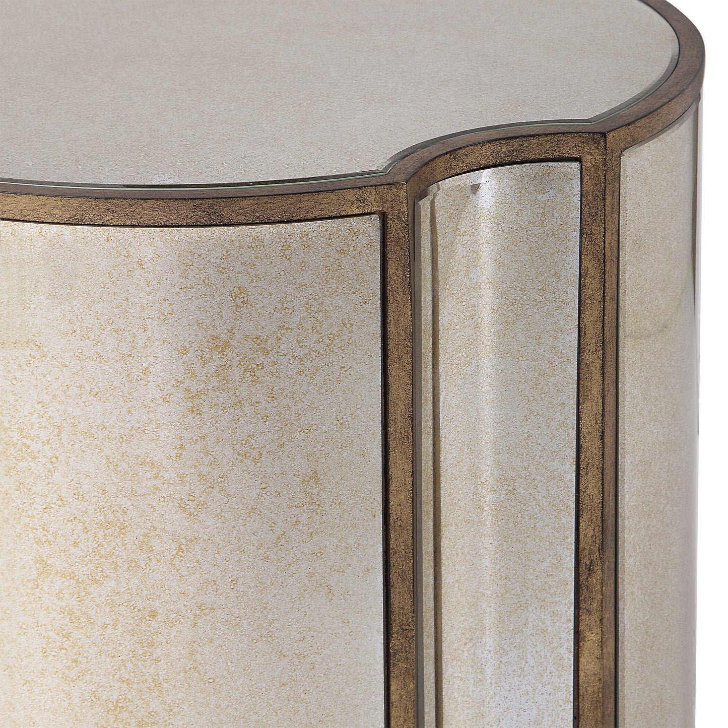 Harlow Mirrored Accent Table