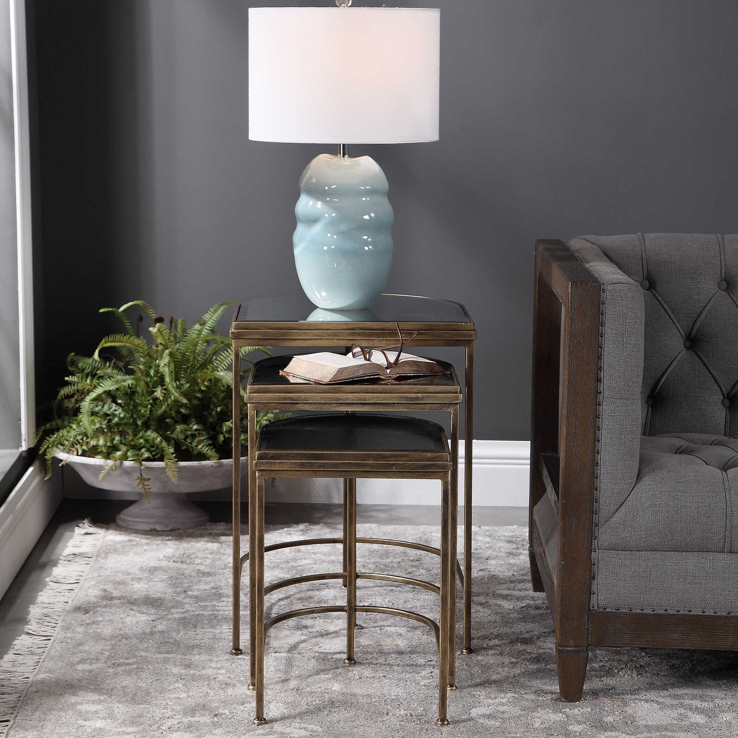 India Nesting Tables Set/3
