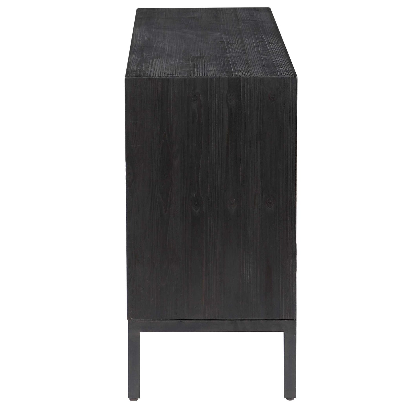 Aiken Dark Walnut 2 Door Cabinet