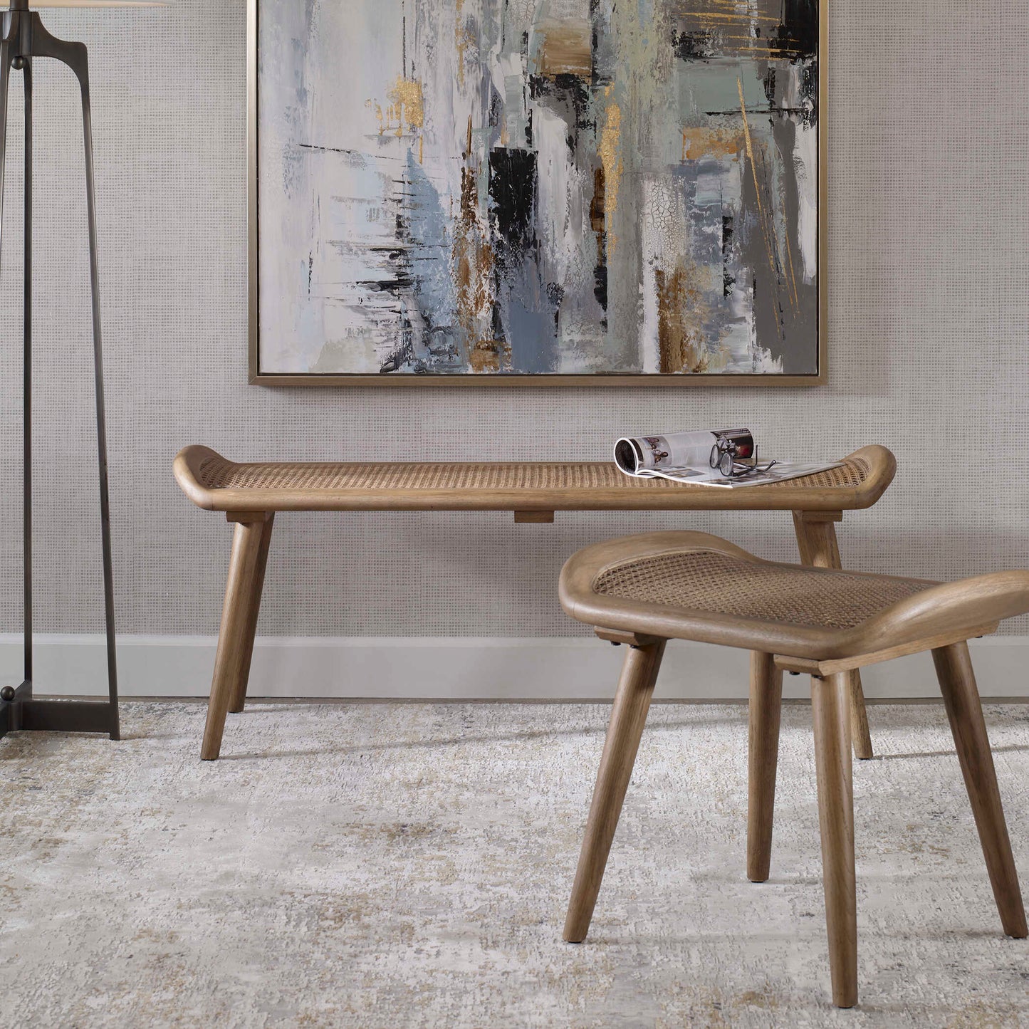 Arne Scandinavian Small Bench