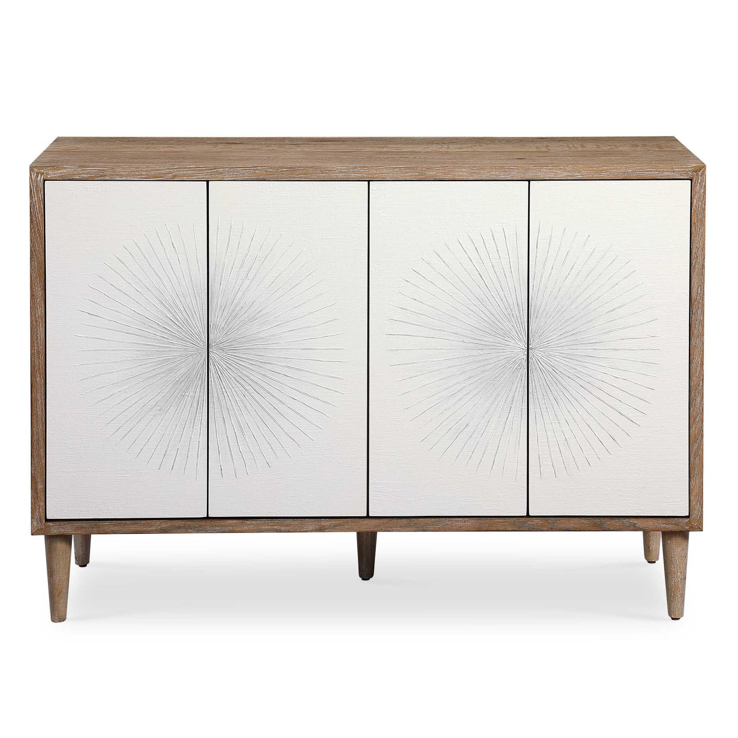 Dani 4 Door White Cabinet