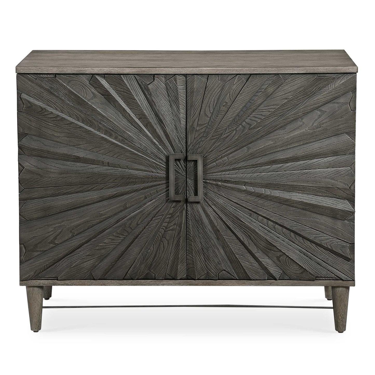 Shield Gray Oak 2 Door Cabinet