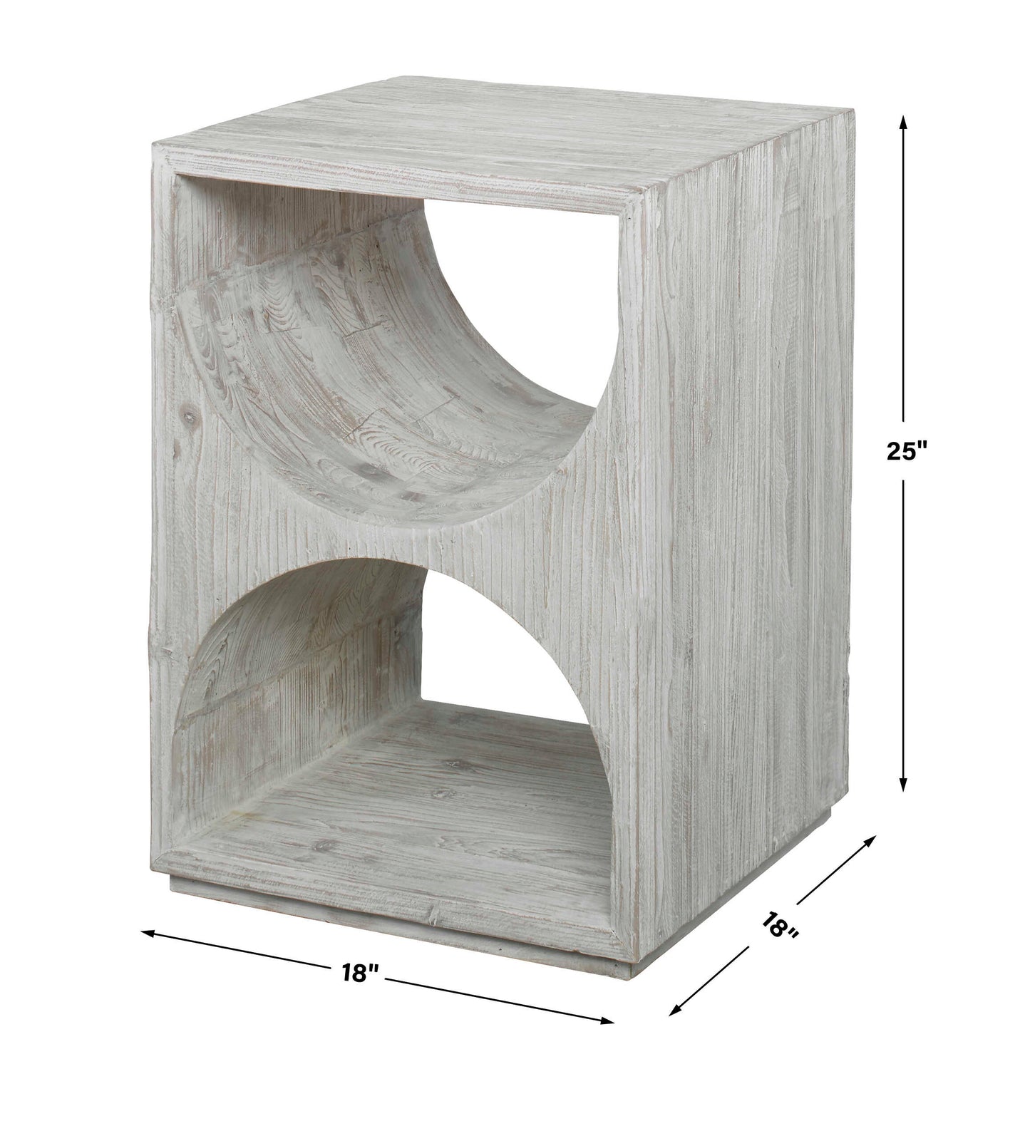Hans White Side Table