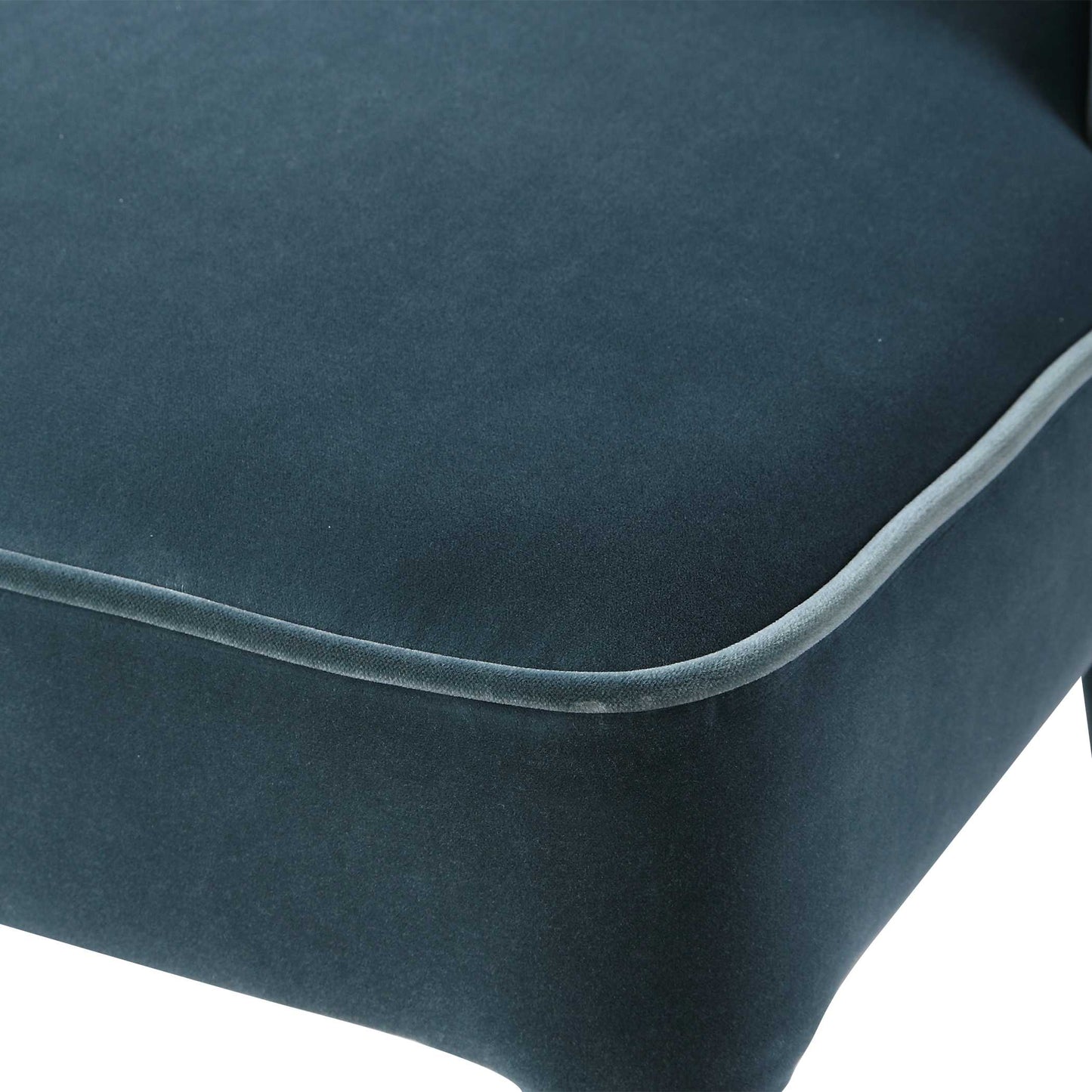 Brie Armless Chair Blue Set Of 2
