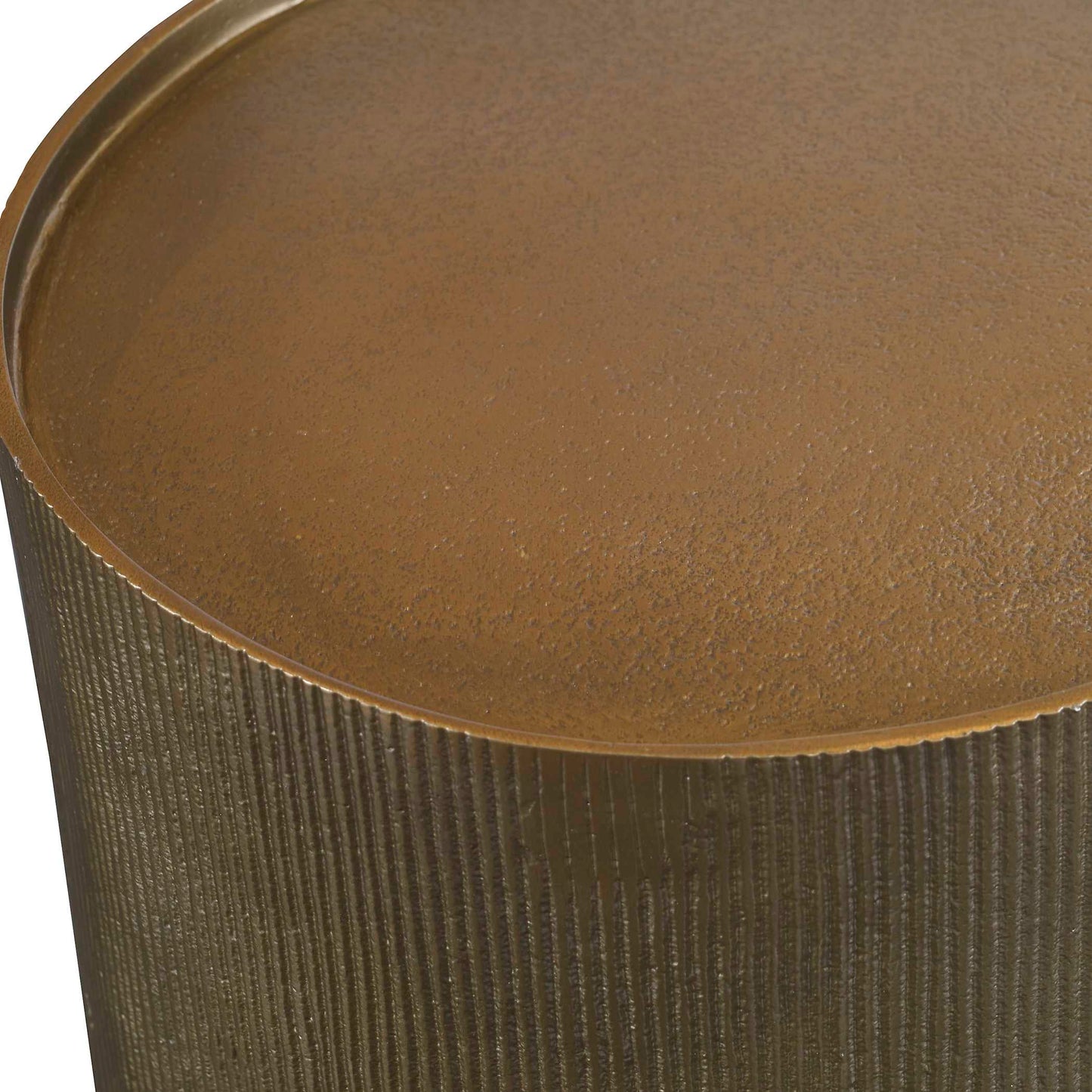 Adrina Drum Accent Table