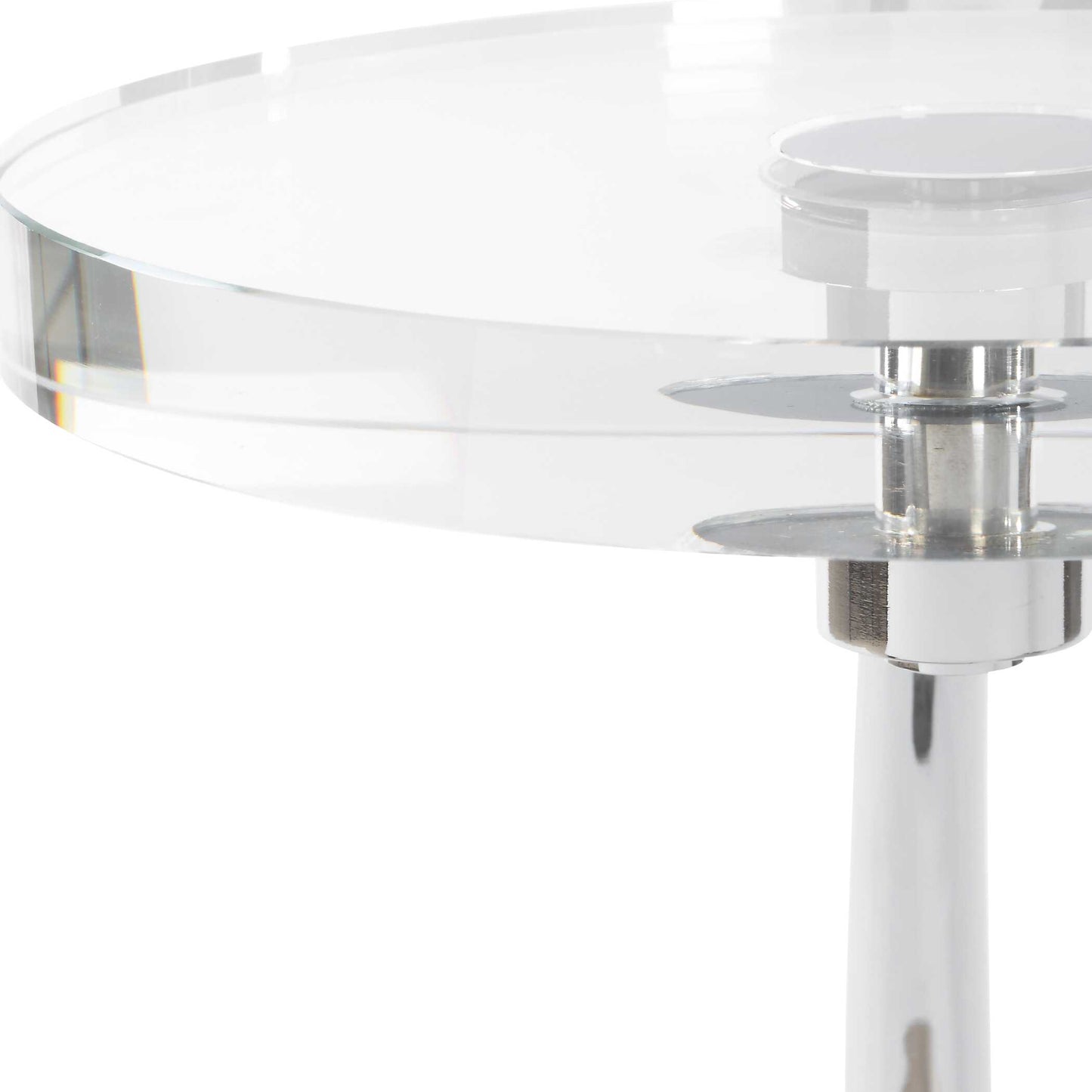 Waveney Nickel Drink Table
