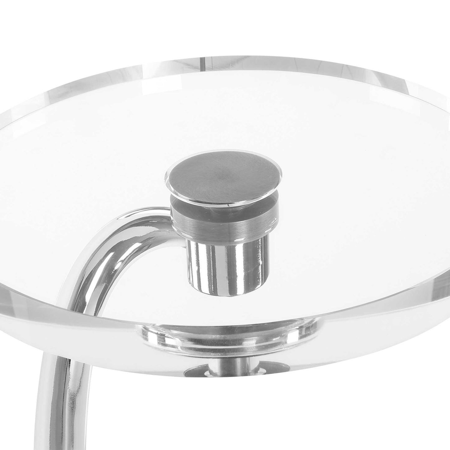 Waveney Nickel Drink Table