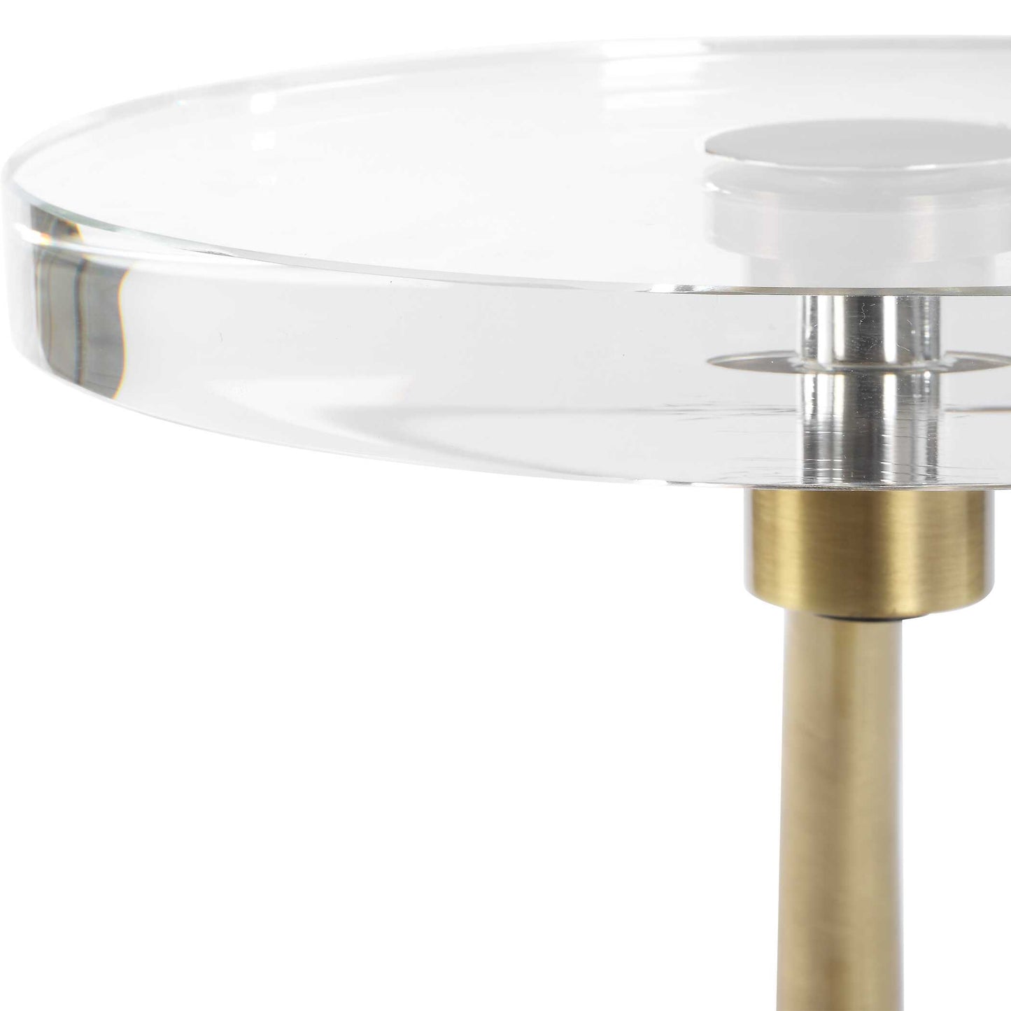 Waveney Brass Drink Table