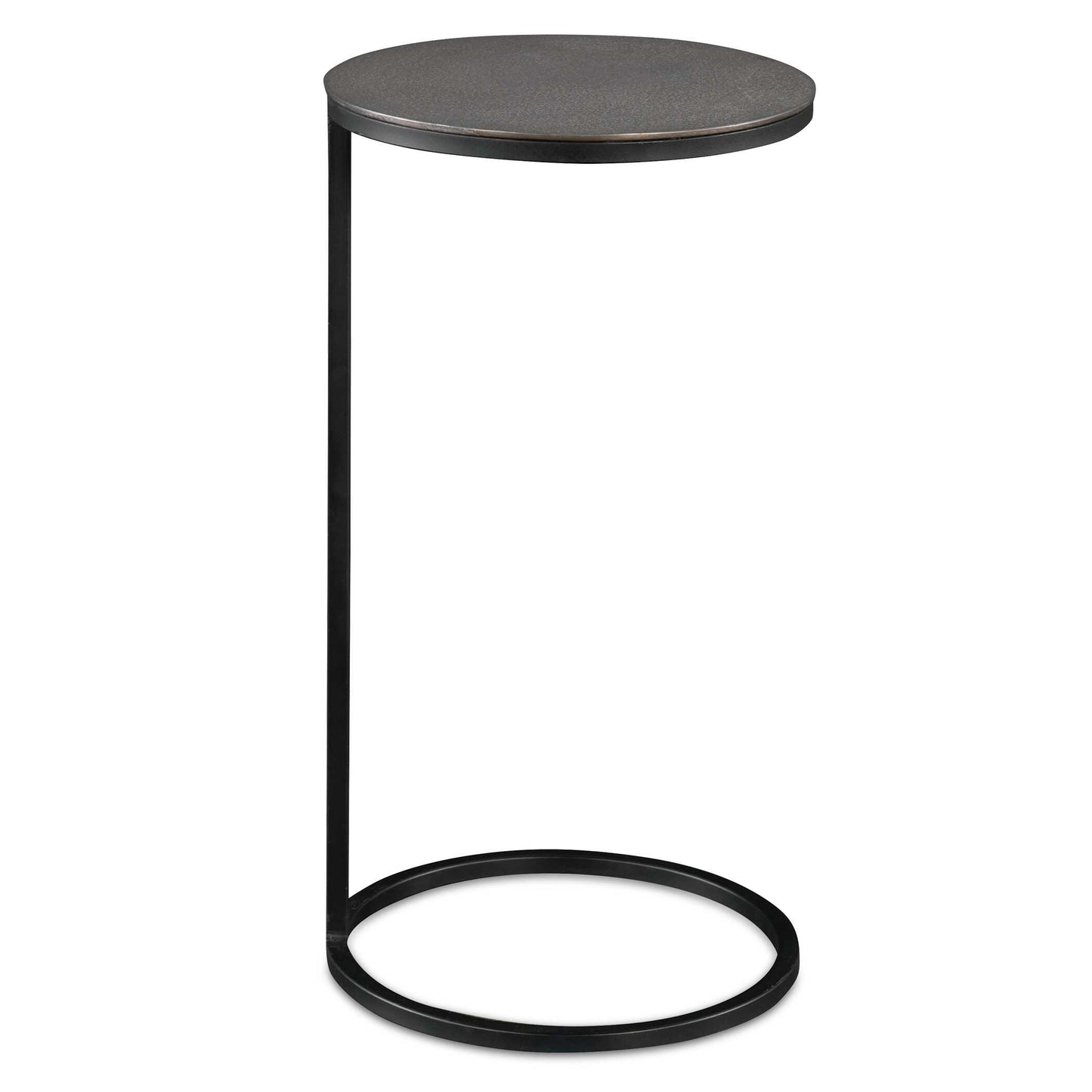 Brunei Nickel Accent/Drink Table