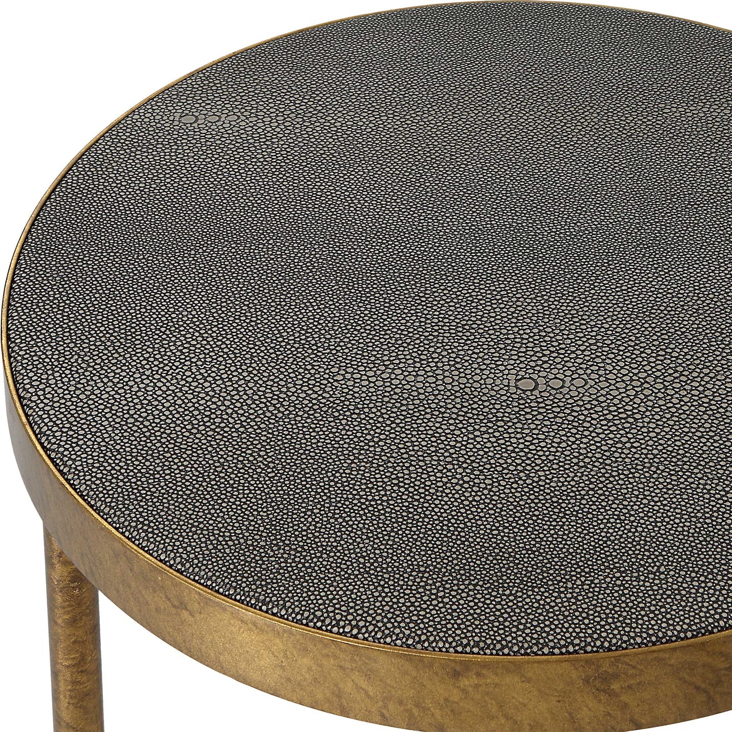 Aragon Brass Nesting Tables Set/2
