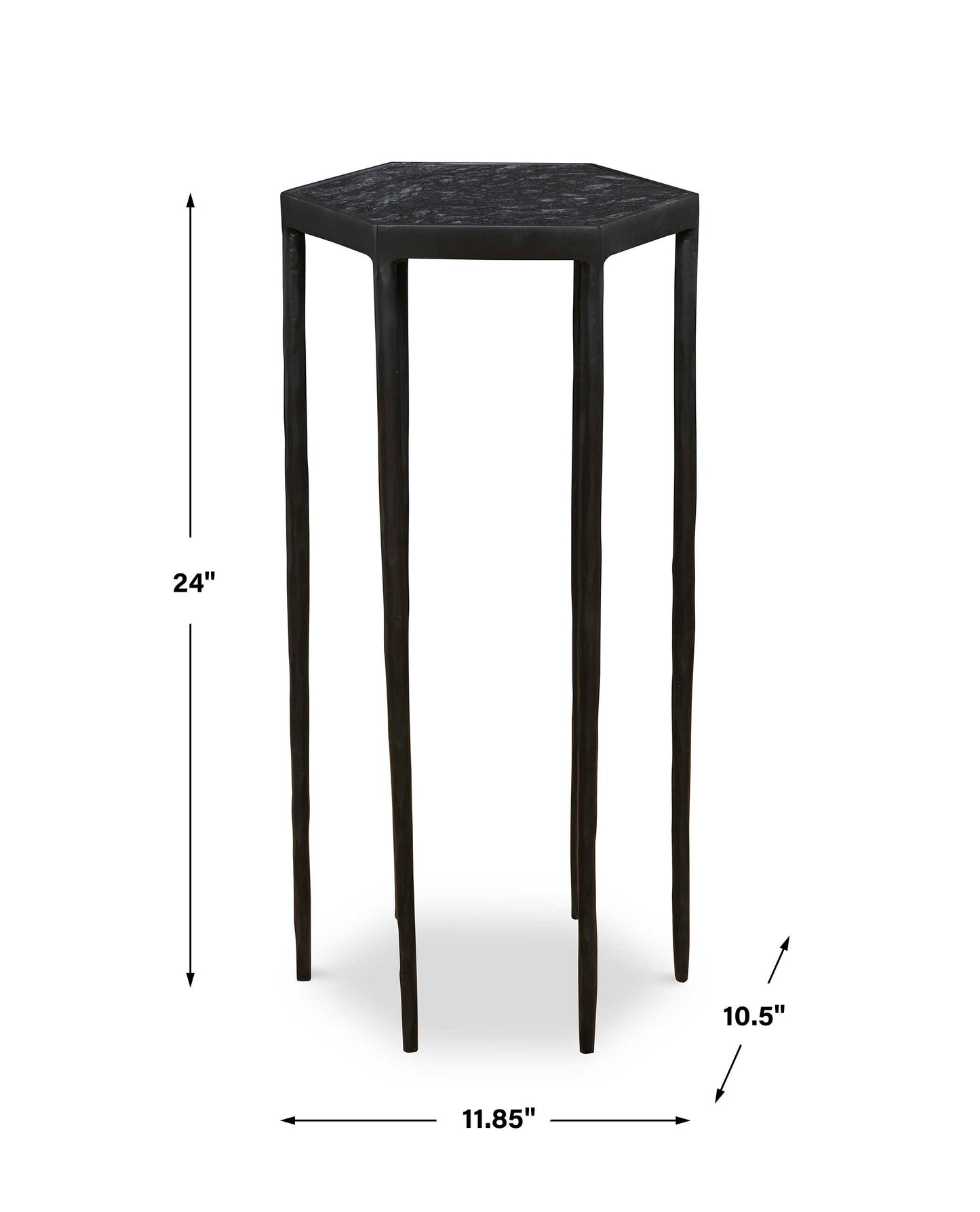Aviary Hexagonal Accent Table