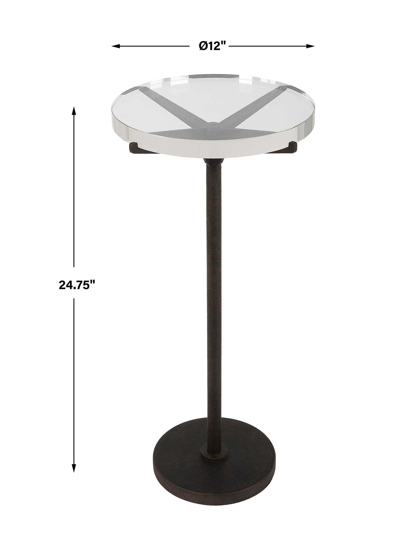 Forge Industrial Accent Table