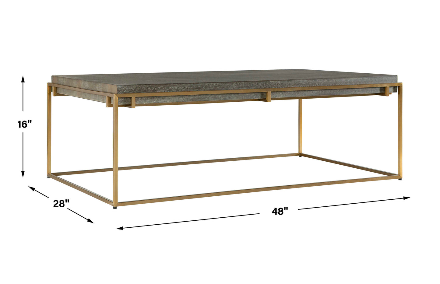 Surround Sark Walnut Coffee Table