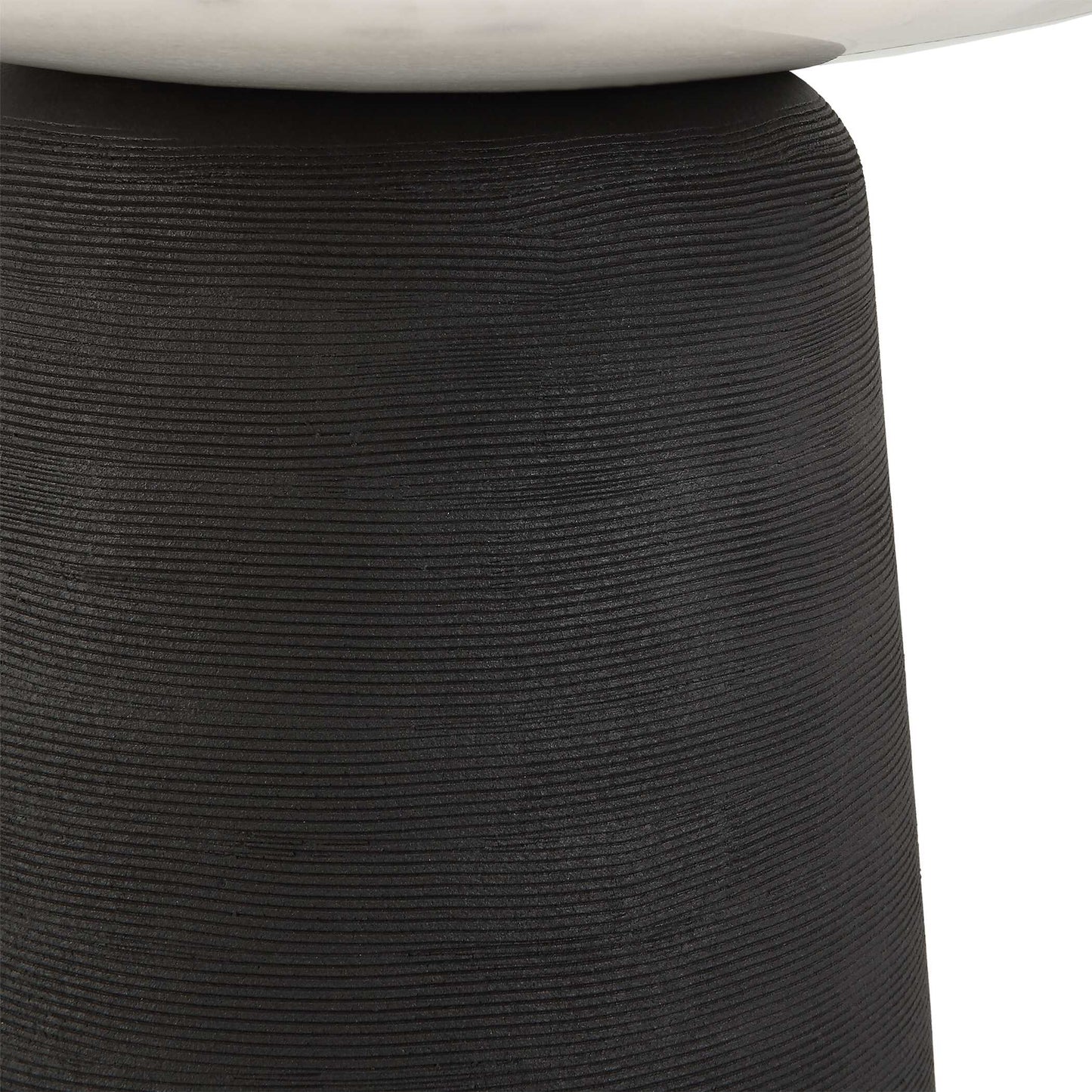 Total Eclipse Marble Accent Table
