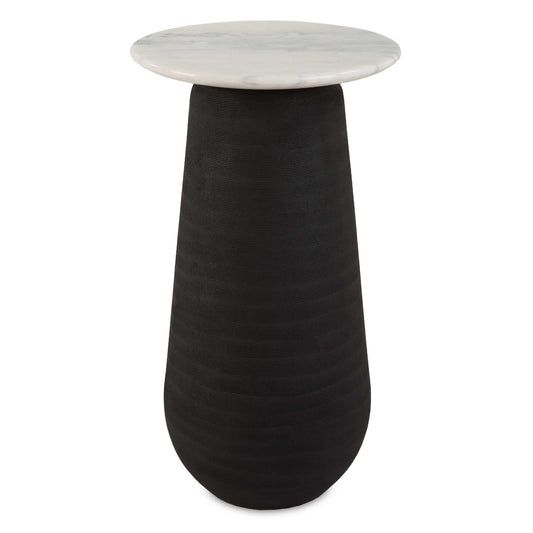 Total Eclipse Marble Accent Table