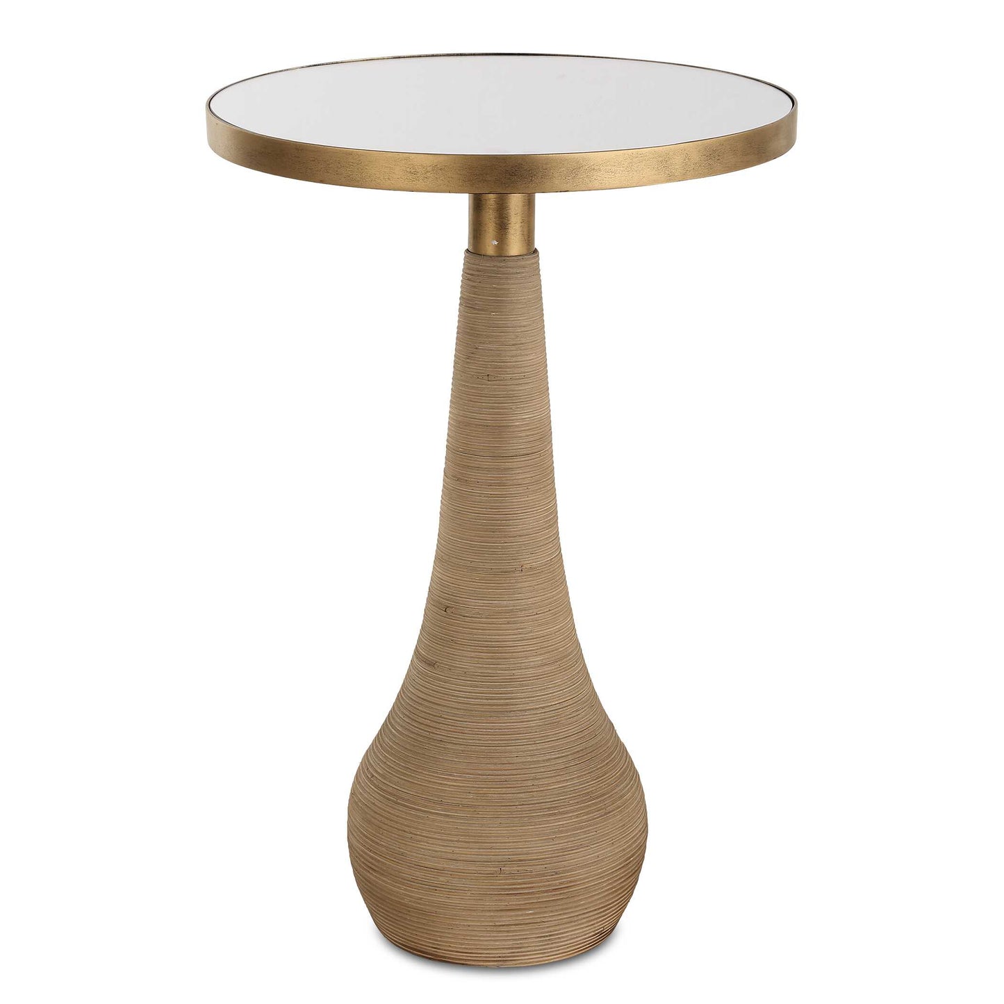 Terra Brass Accent Table