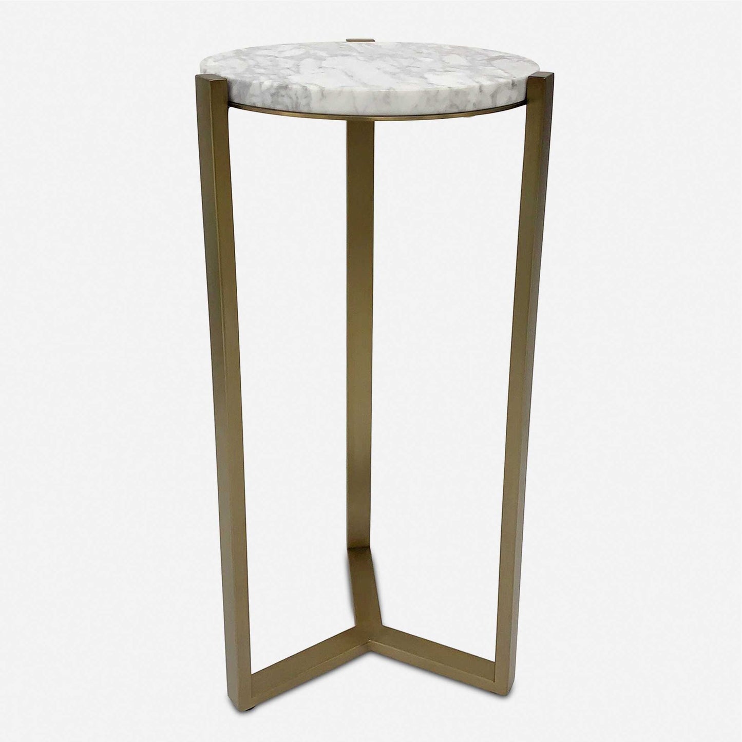 Pietra Carrara Marble Drink Table