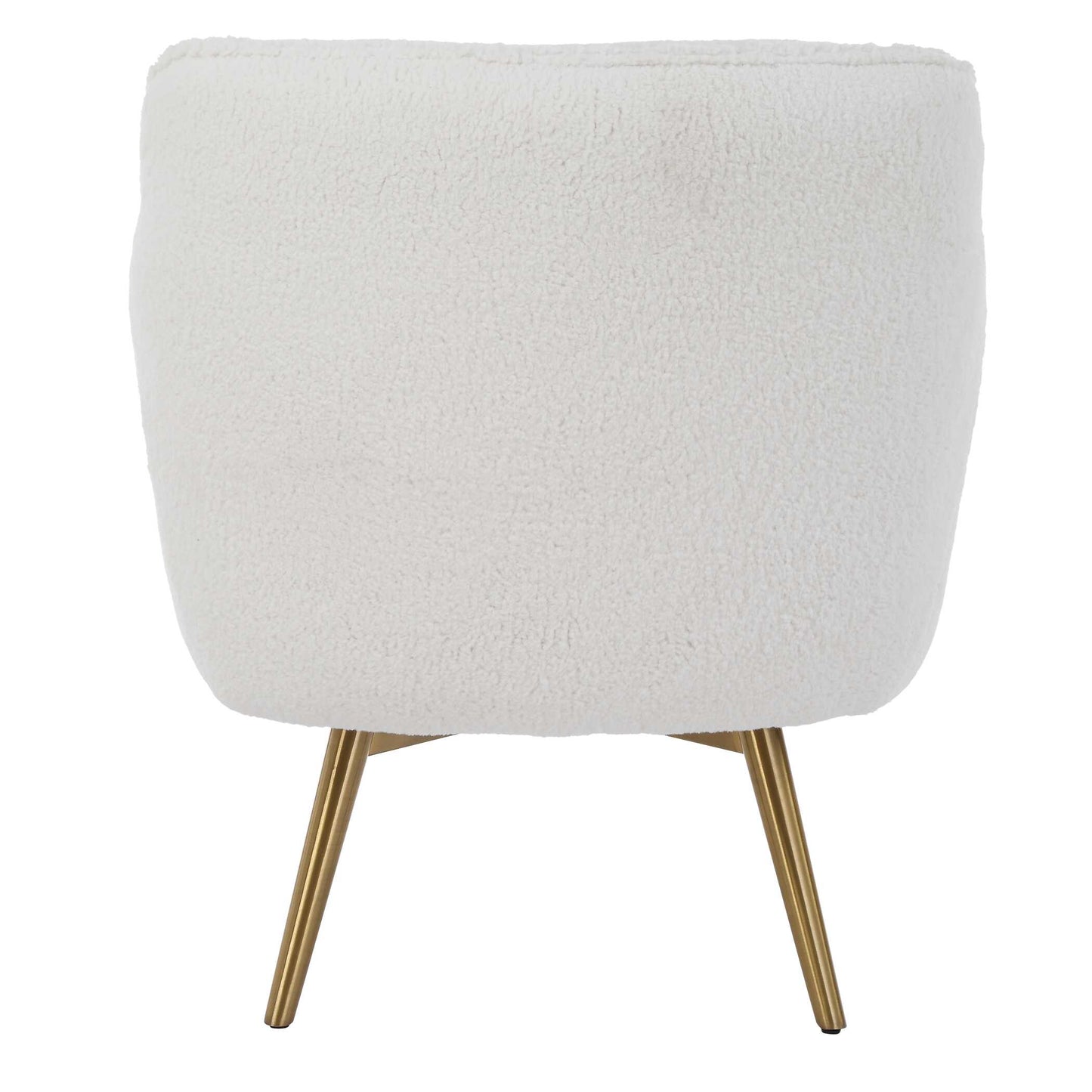 Oasis White Swivel Chair