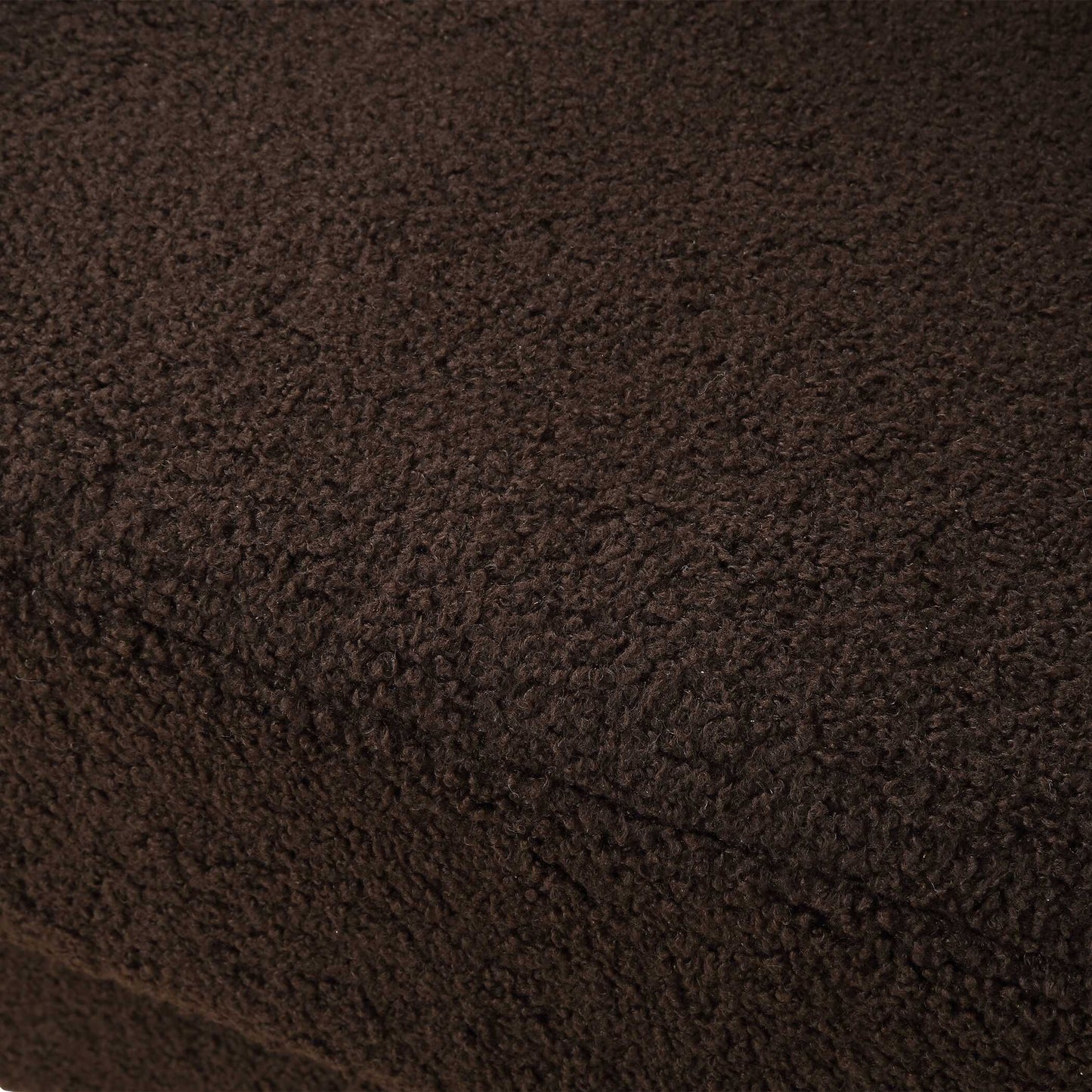 Serpentine Brown Fabric Accent Chair