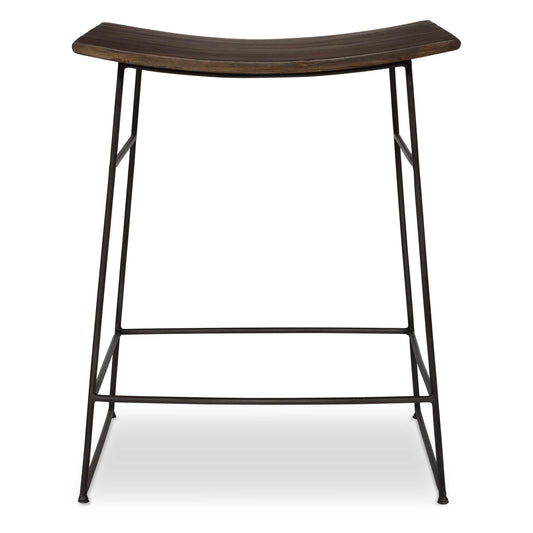 Thura Walnut Counter Stool