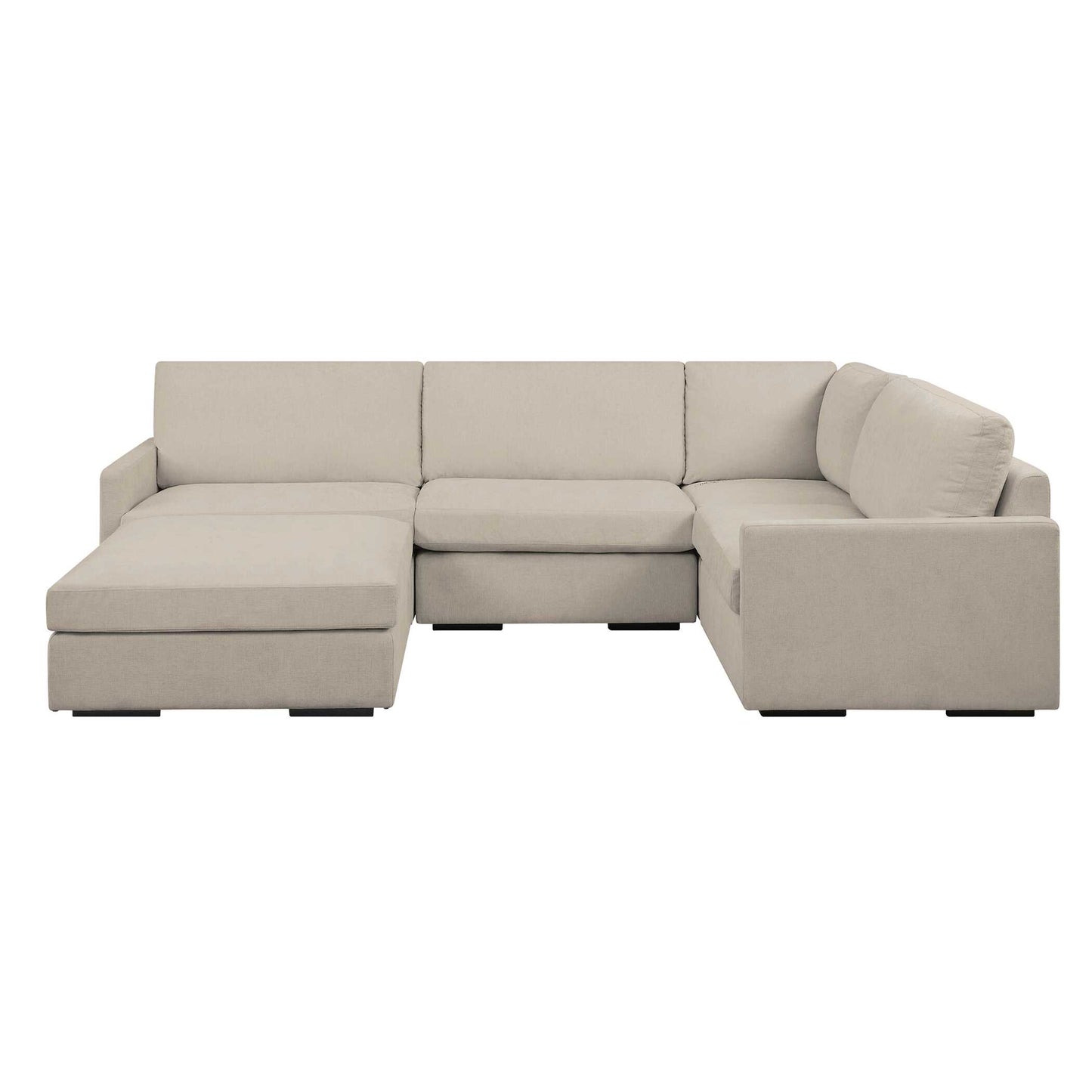 Refuge Sand Left Arm Facing Sofa