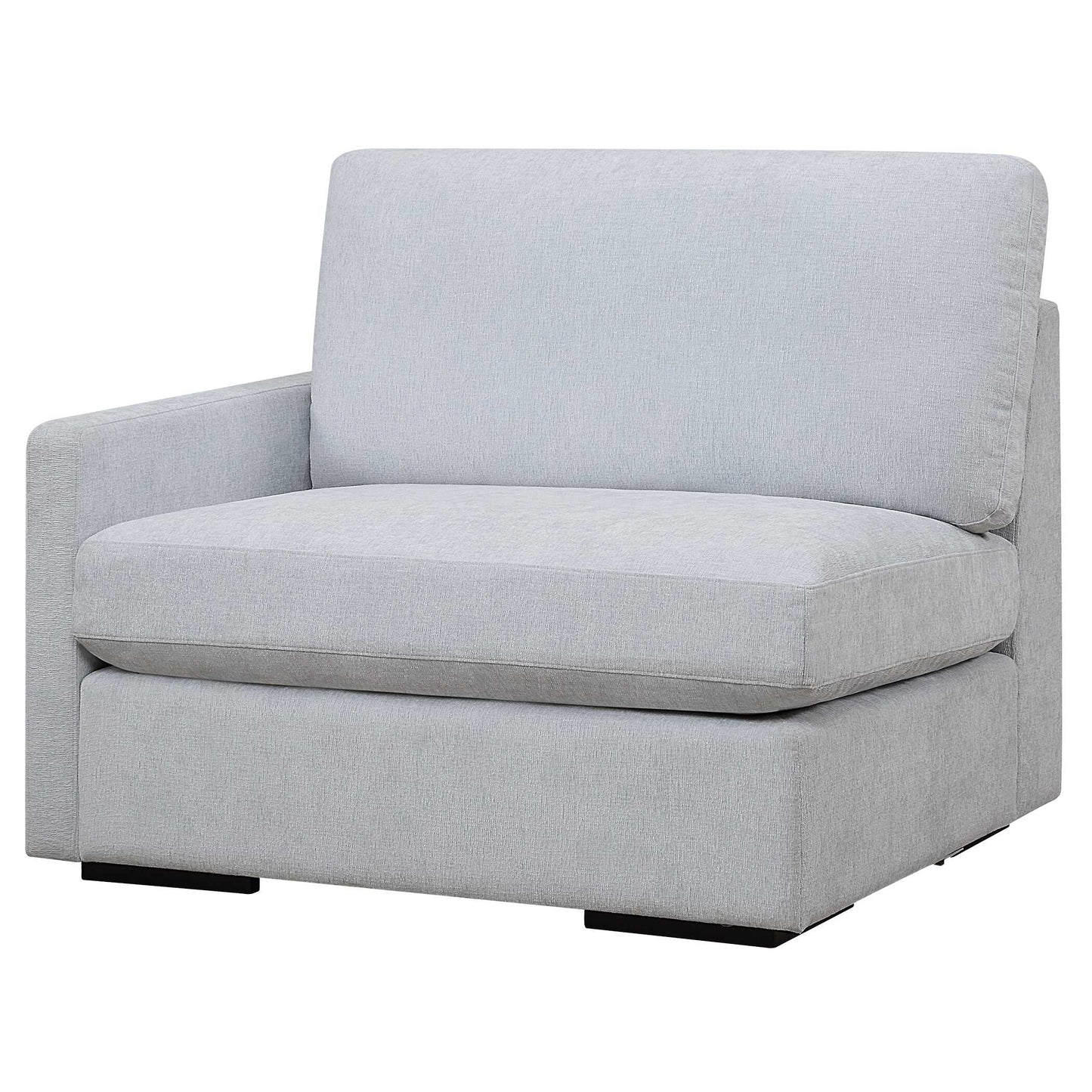 Refuge Cloud Blue Left Arm Facing Sofa