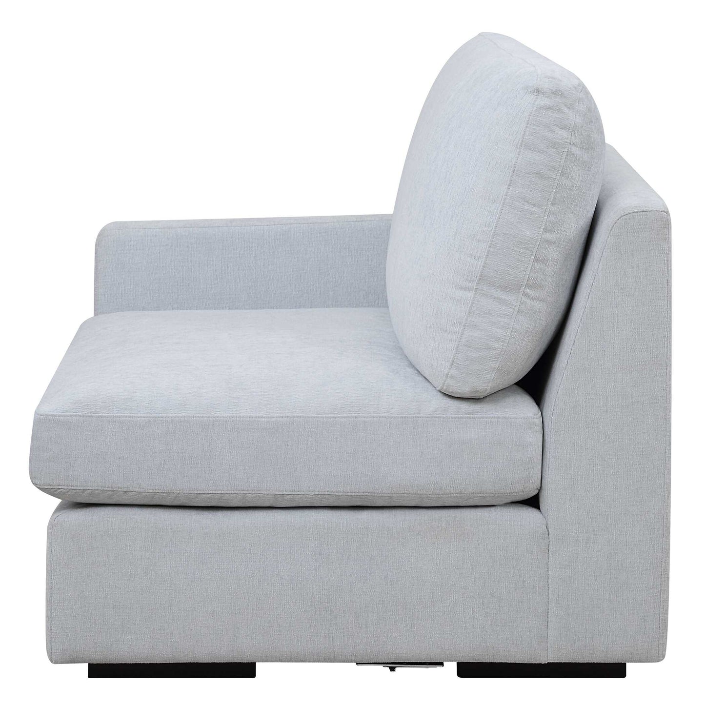 Refuge Cloud Blue Left Arm Facing Sofa