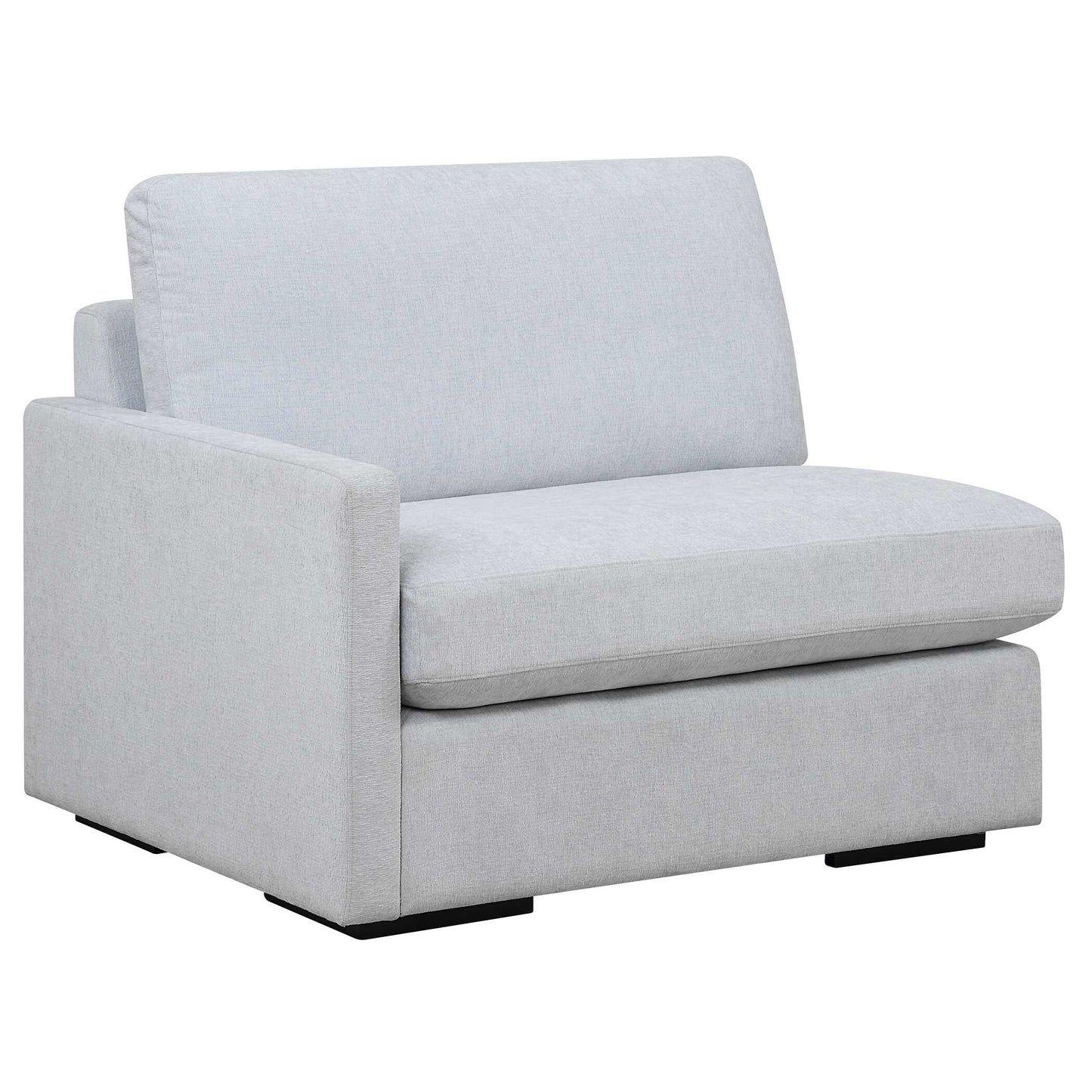Refuge Cloud Blue Left Arm Facing Sofa