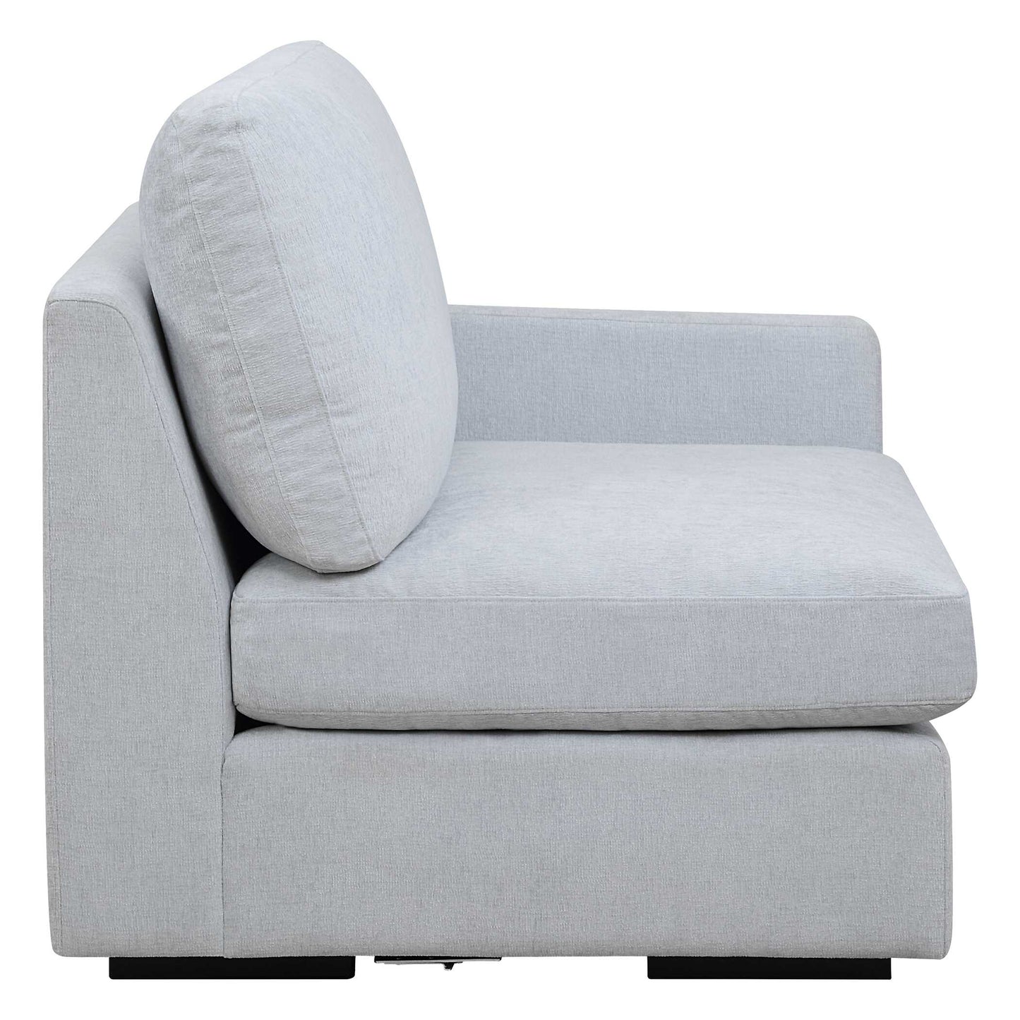 Refuge Cloud Blue Right Arm Facing Sofa