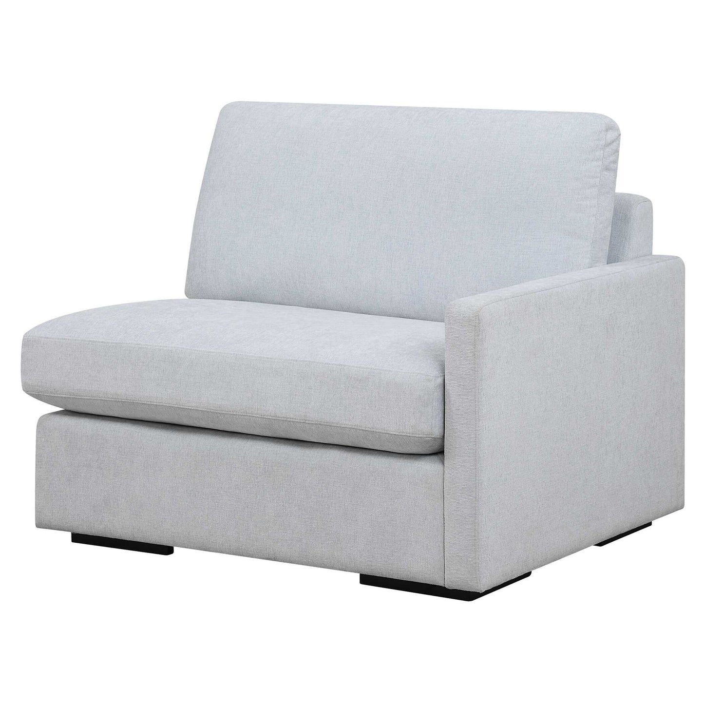 Refuge Cloud Blue Right Arm Facing Sofa