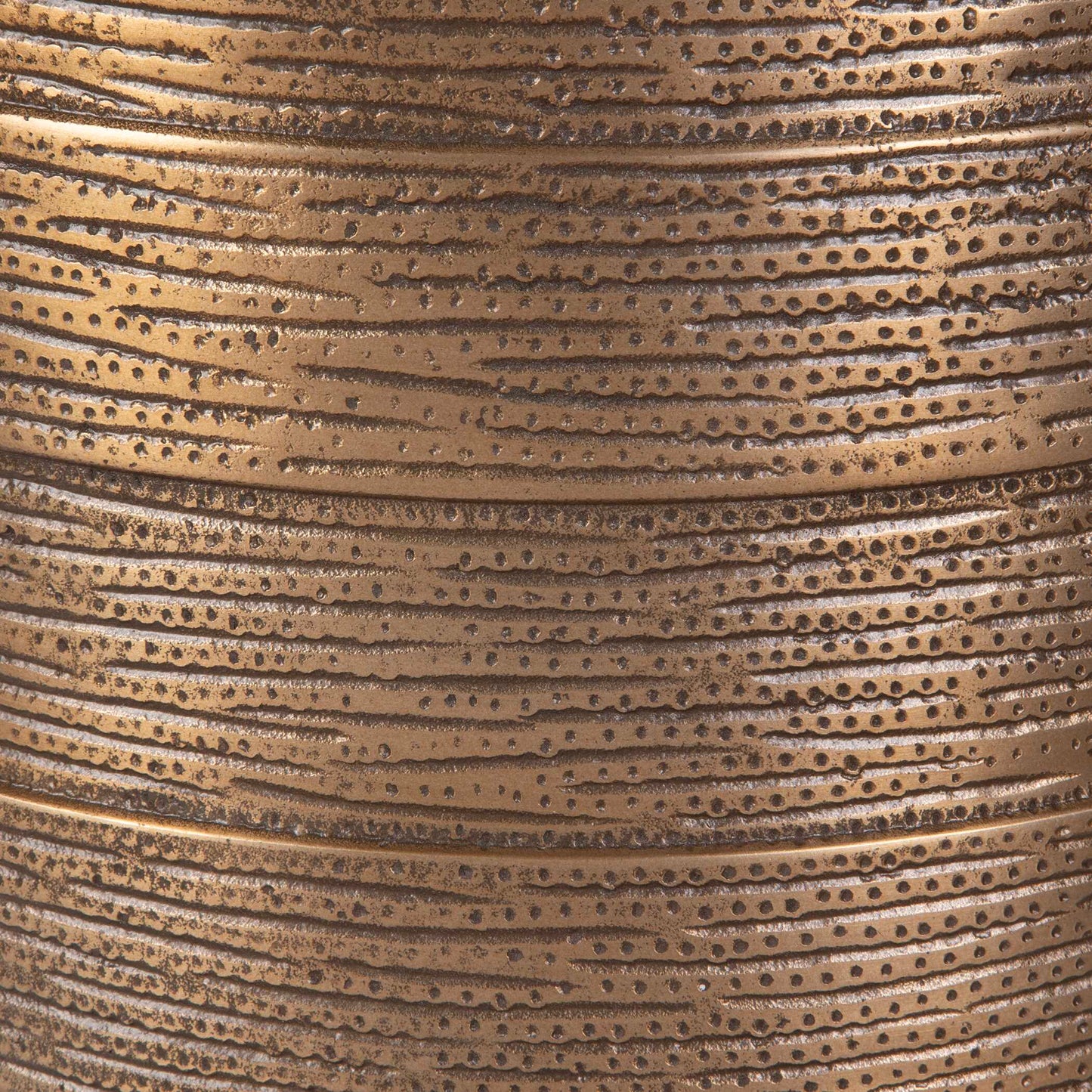 Odin Antique Brass Accent Table