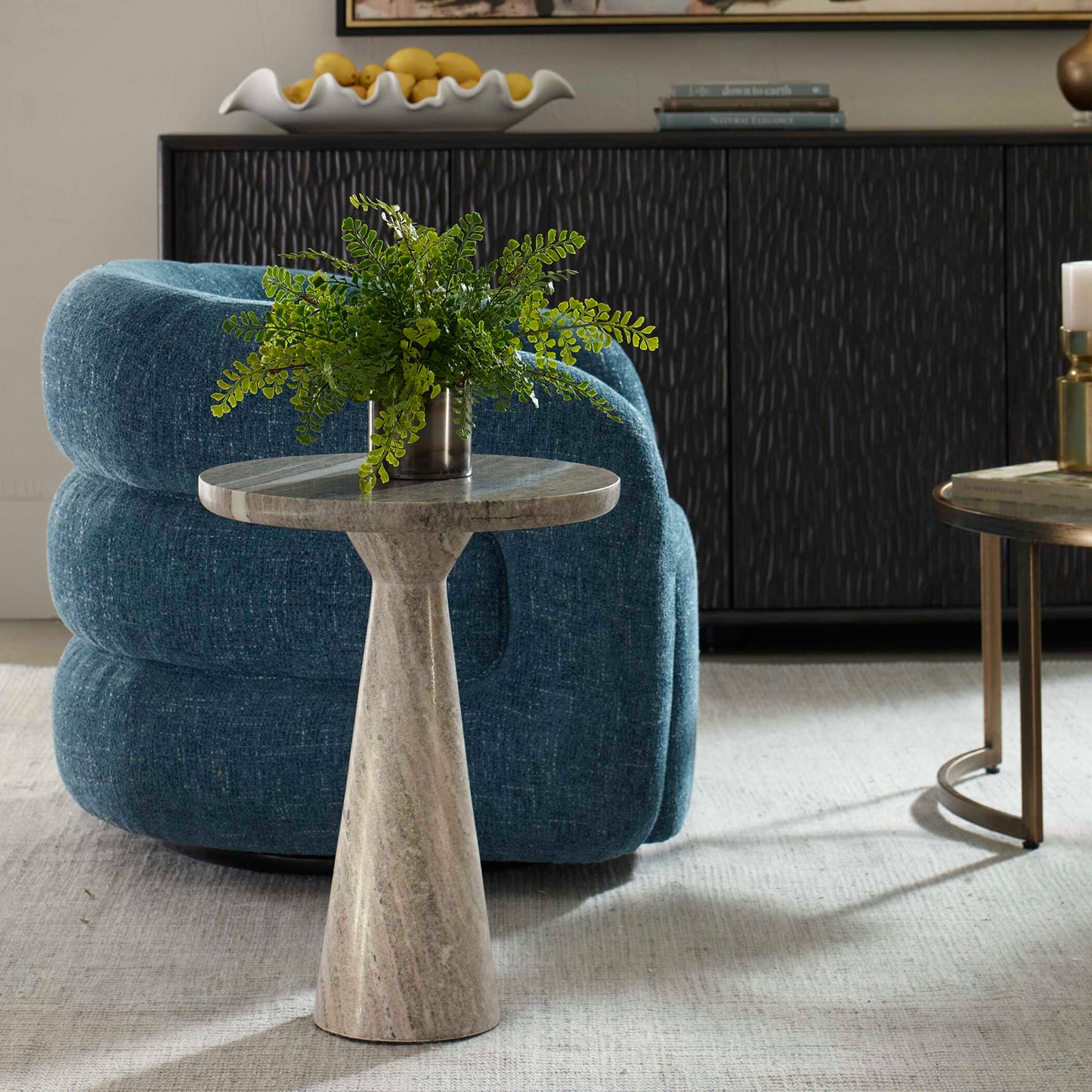 Stour Marble Accent Table