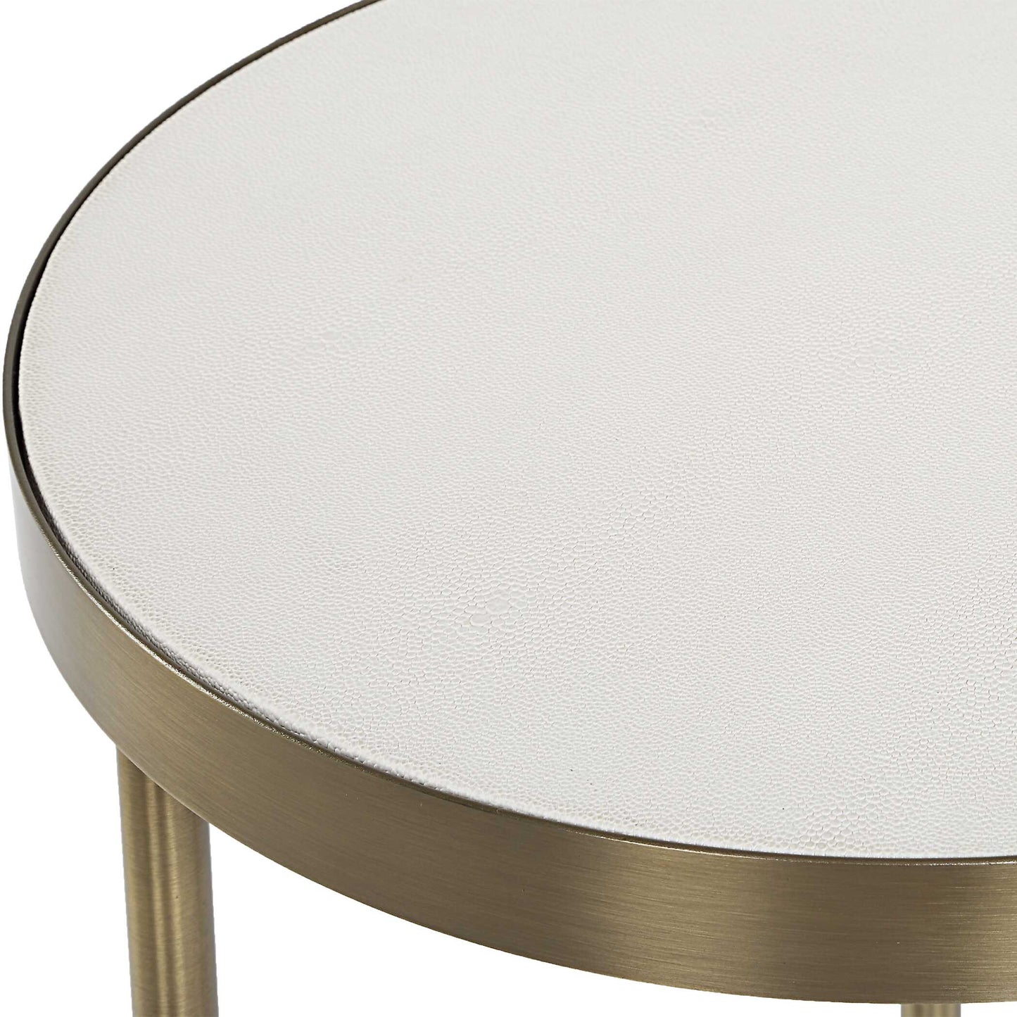 Aragon White Nesting Tables Set/2