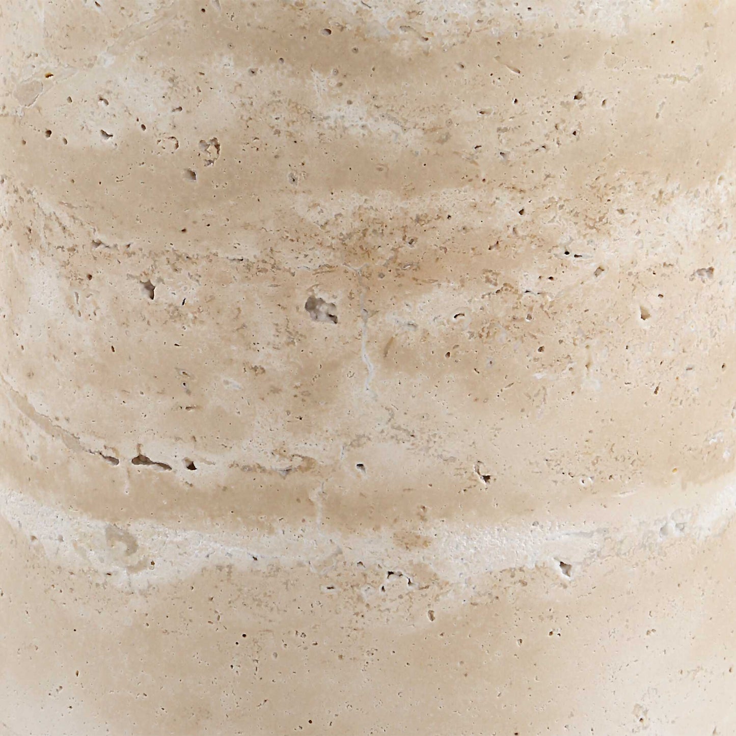 Malya Travertine Accent Table