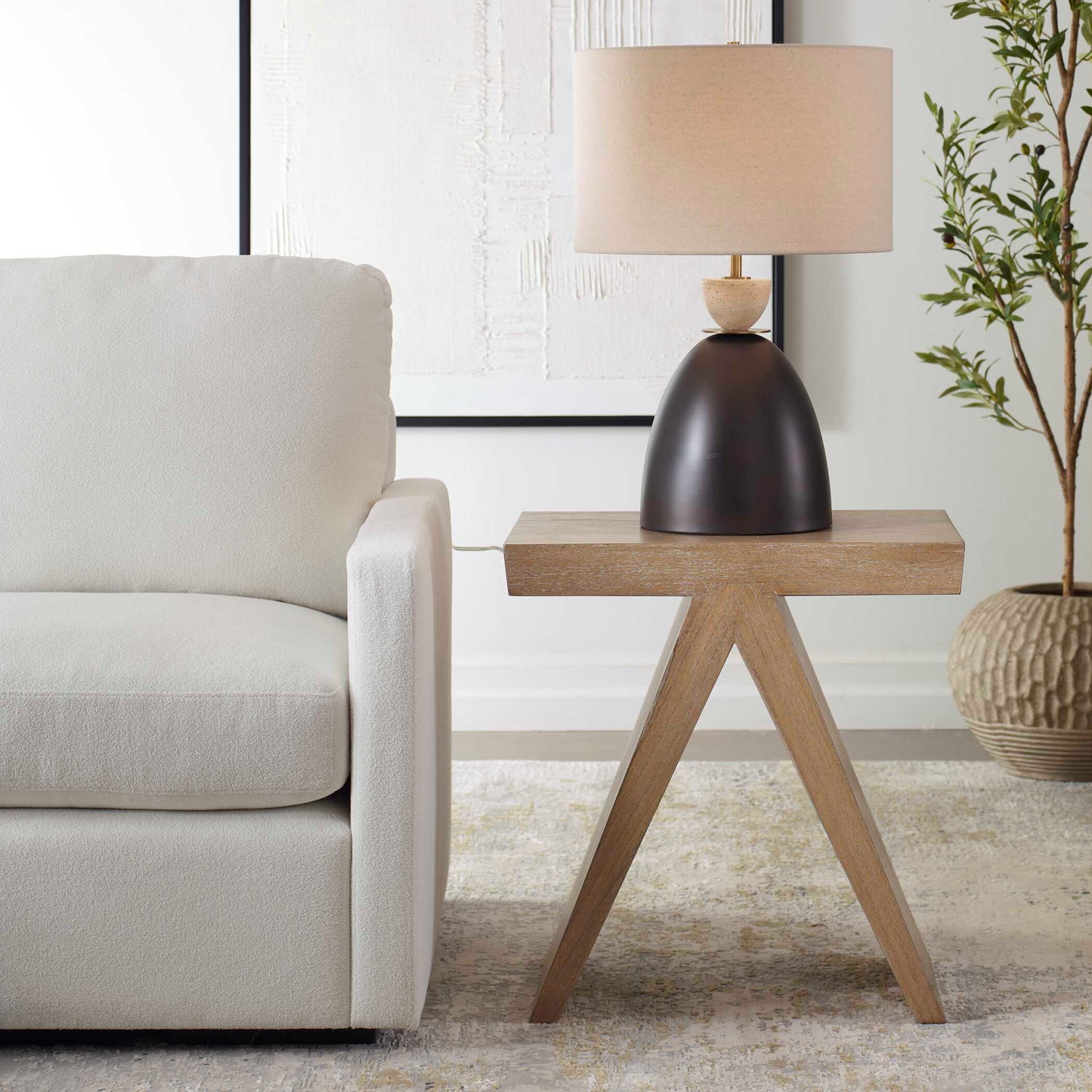 Pruitt Modern Accent Table