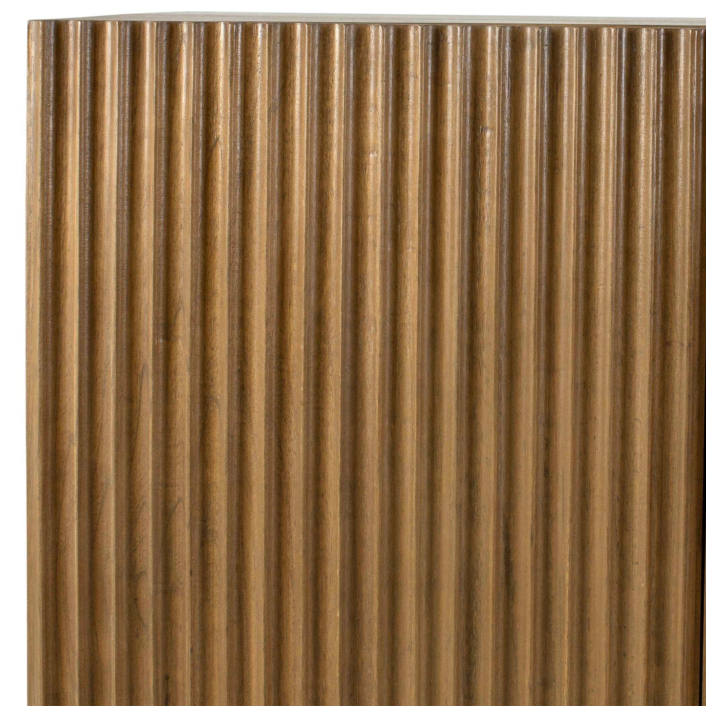 Kellem Natural Wood 4 Door Cabinet