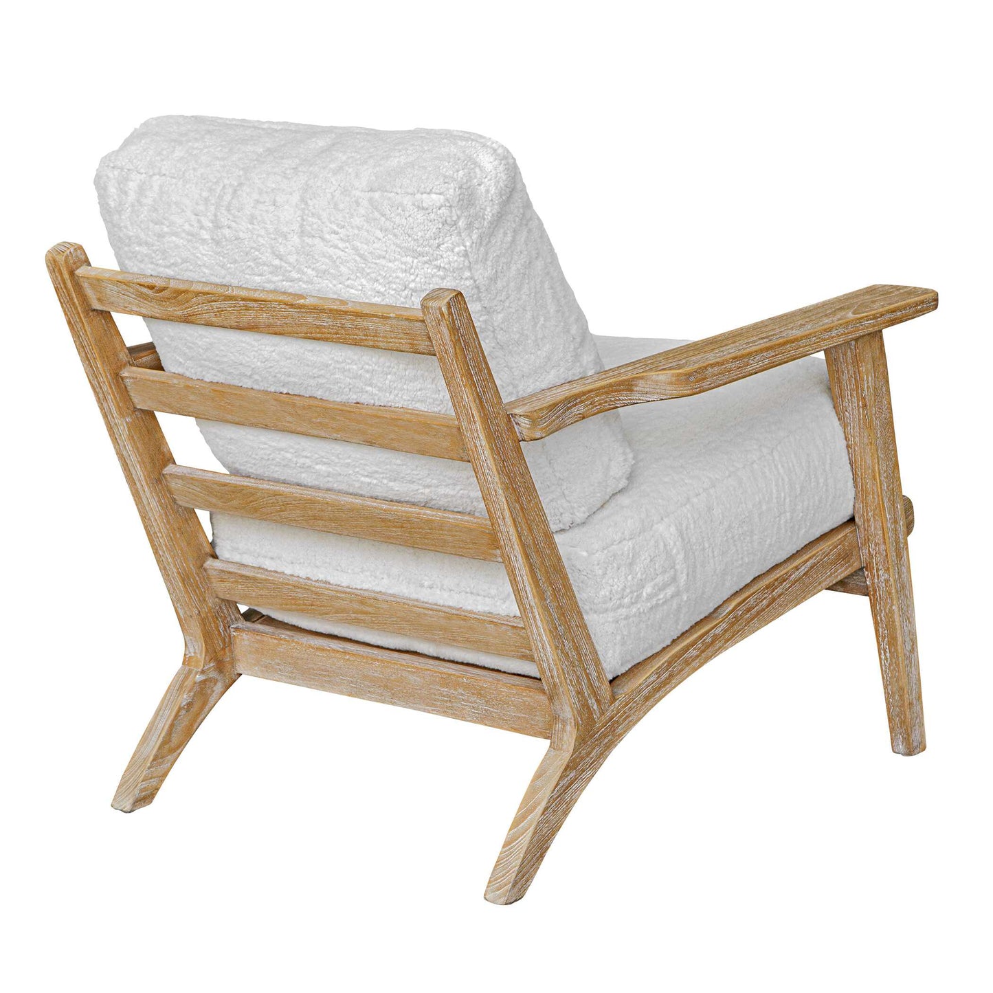 Laid Back Sheepskin Accent Chair