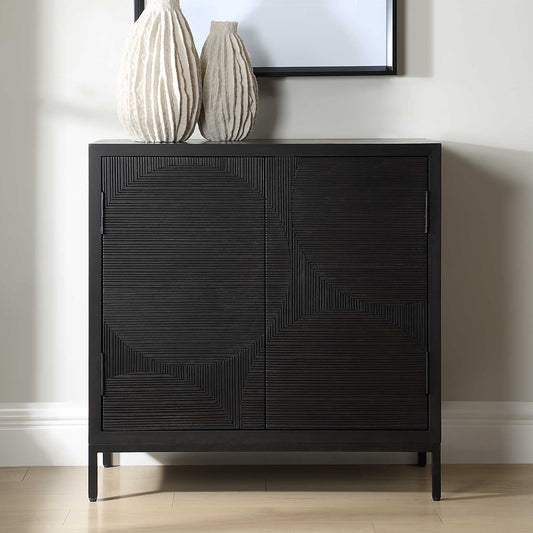 Beswick Black 2 Door Cabinet