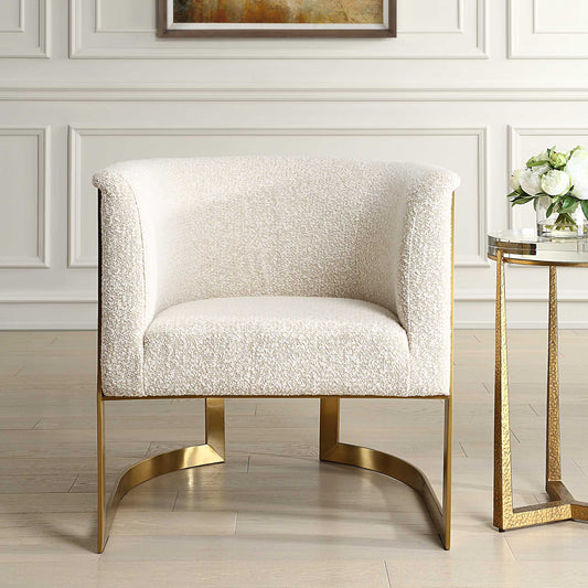 Bellina Plush Barrel Chair