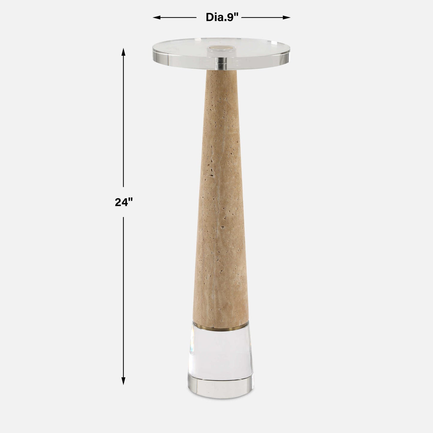 Niari Travertine Drink Table