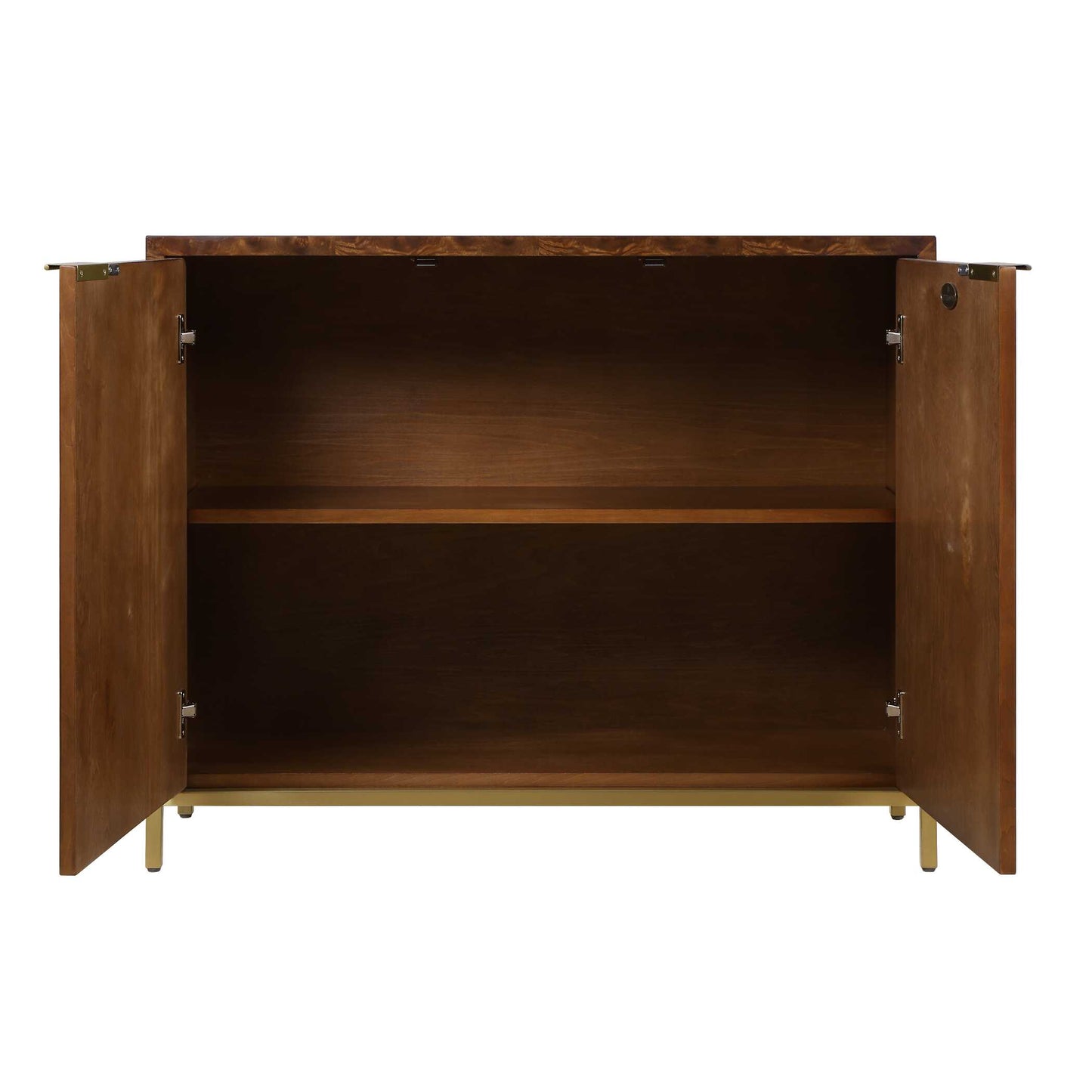 Jethro Burl 2 Door Cabinet