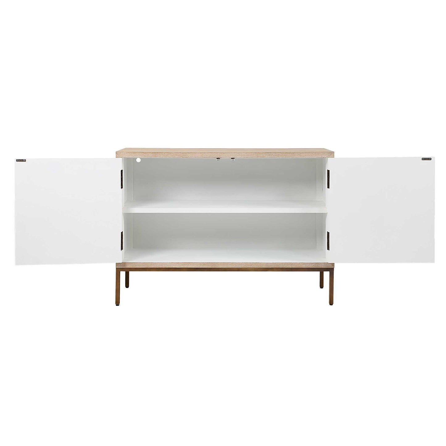 Weimar 2 Door White Cabinet