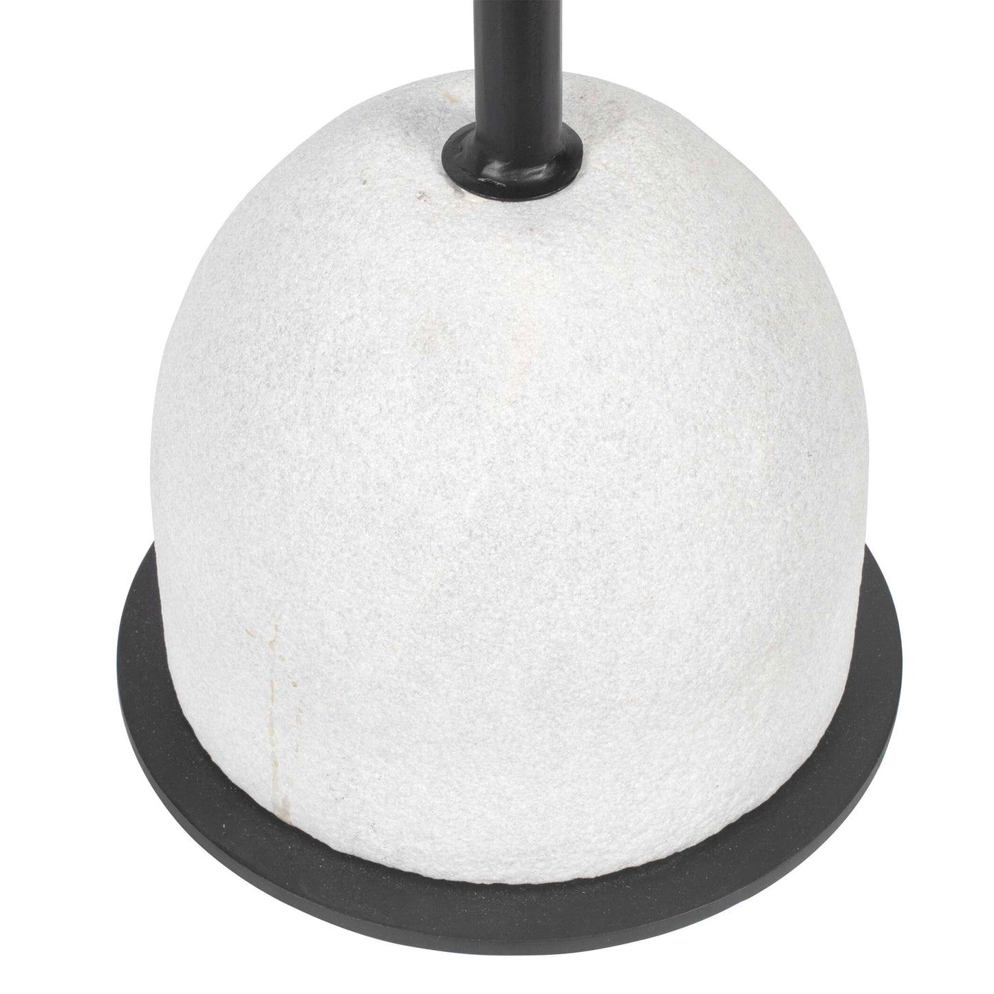 Morro White Marble Side Table
