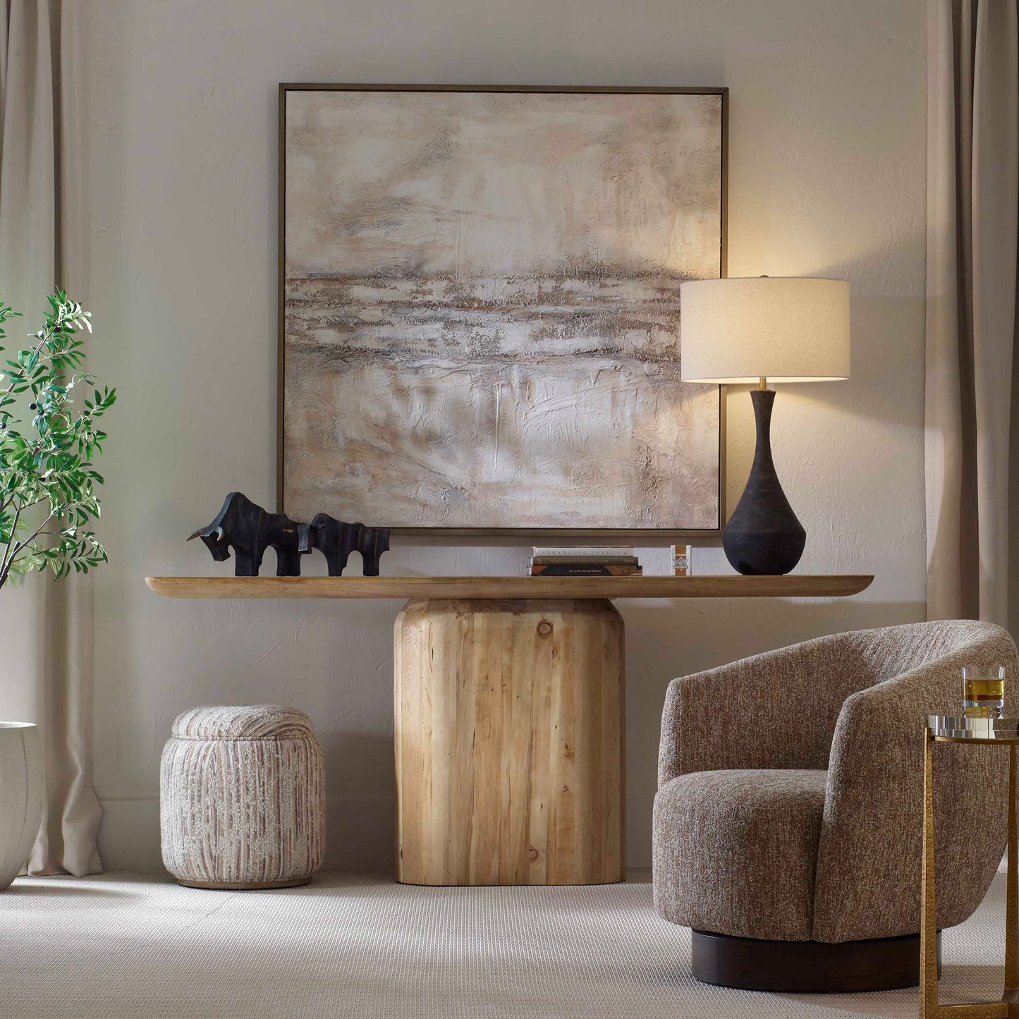 Camerlin Reclaimed Oak Console Table