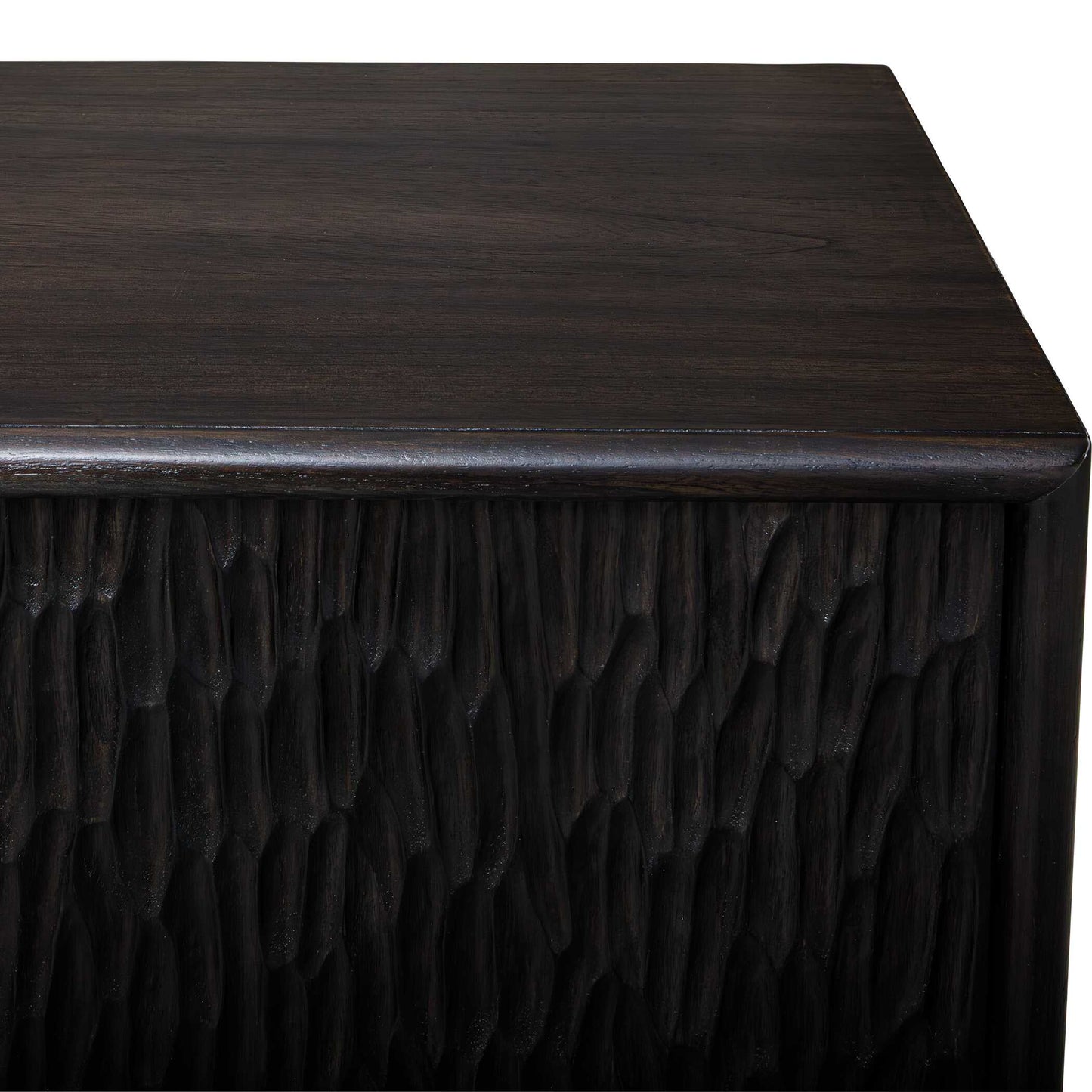 Stevenson Chiseled 4 Door Cabinet