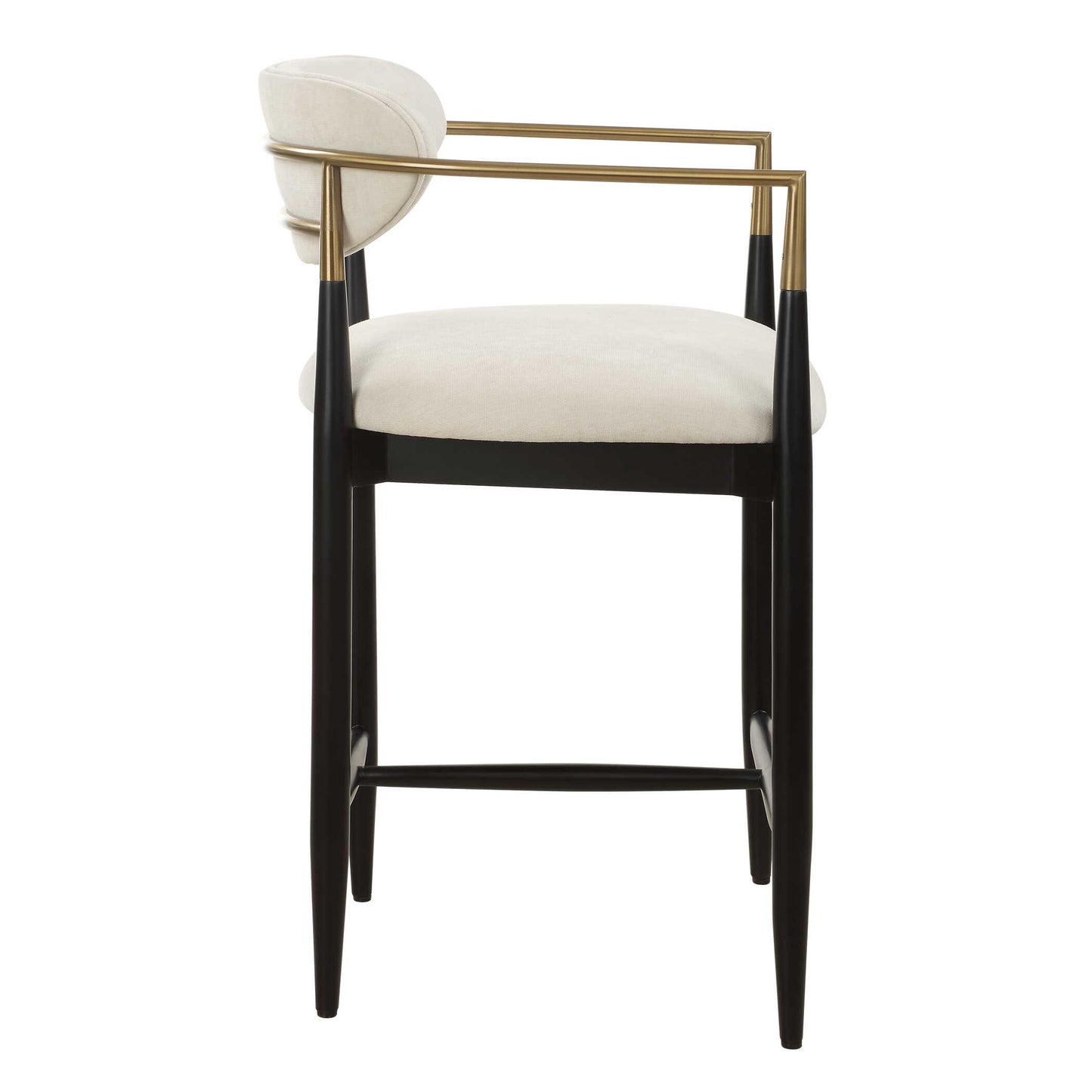 Moxie White Counter Stool